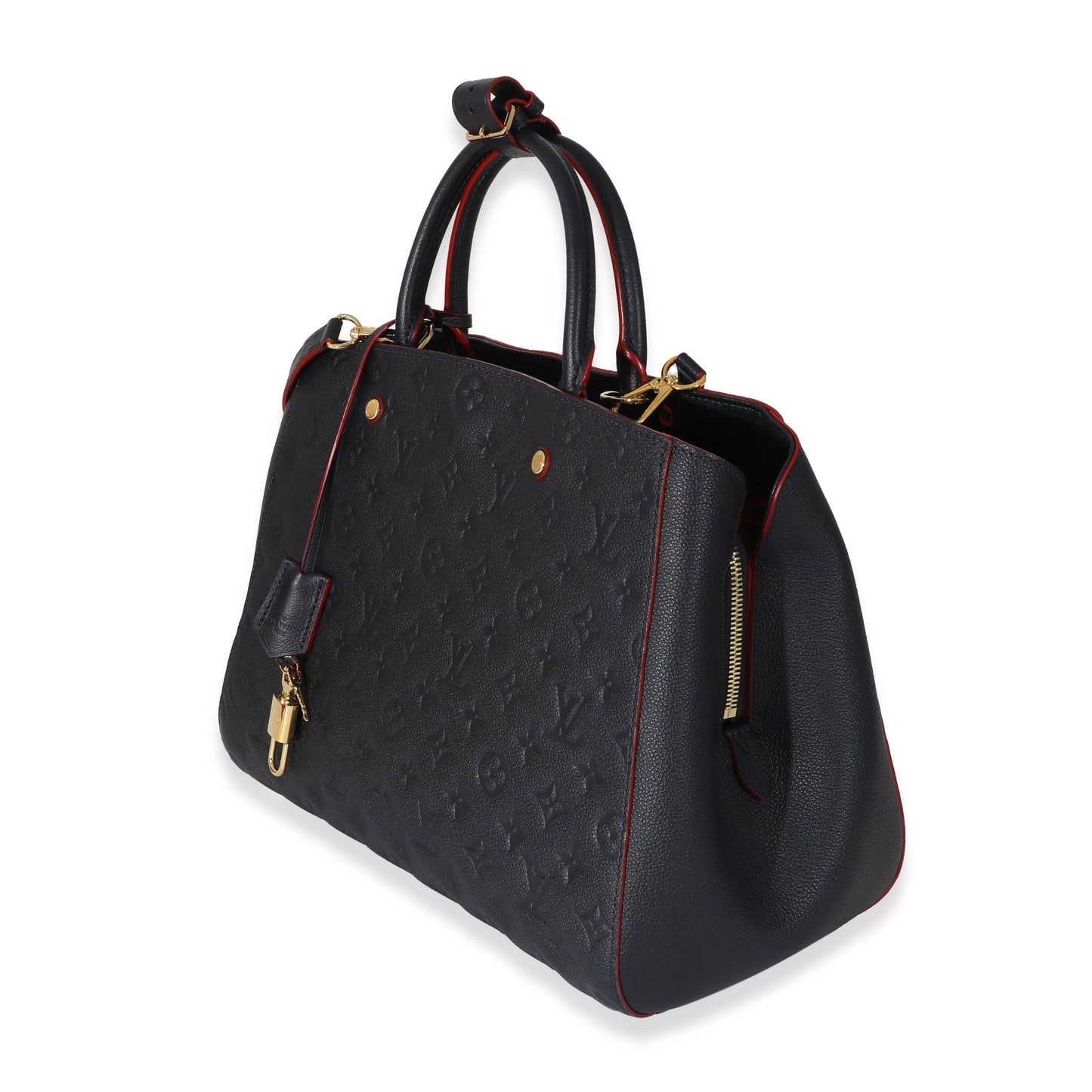 Louis Vuitton  Marine Rouge Empreinte Montaigne GM