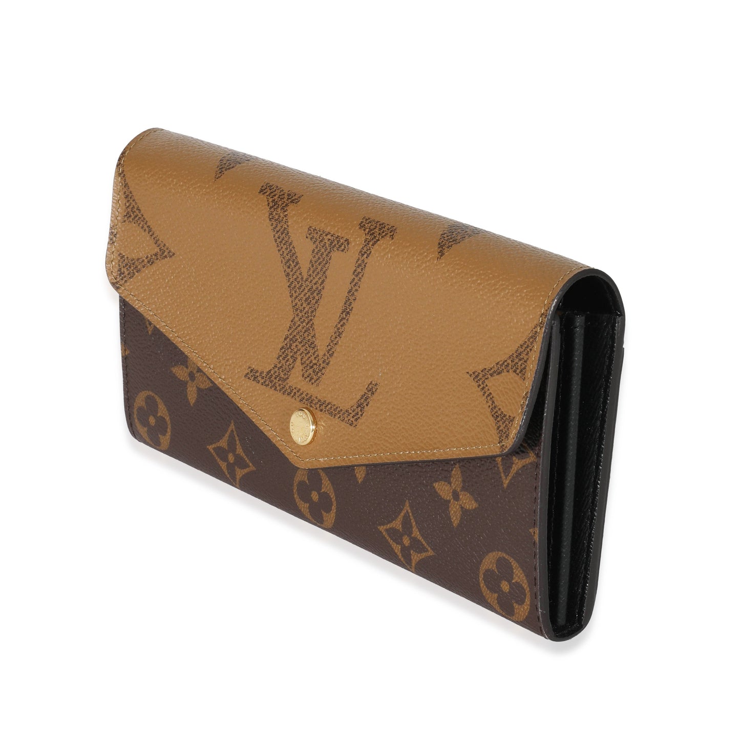 Louis Vuitton  Monogram Reverse Canvas Sarah Wallet