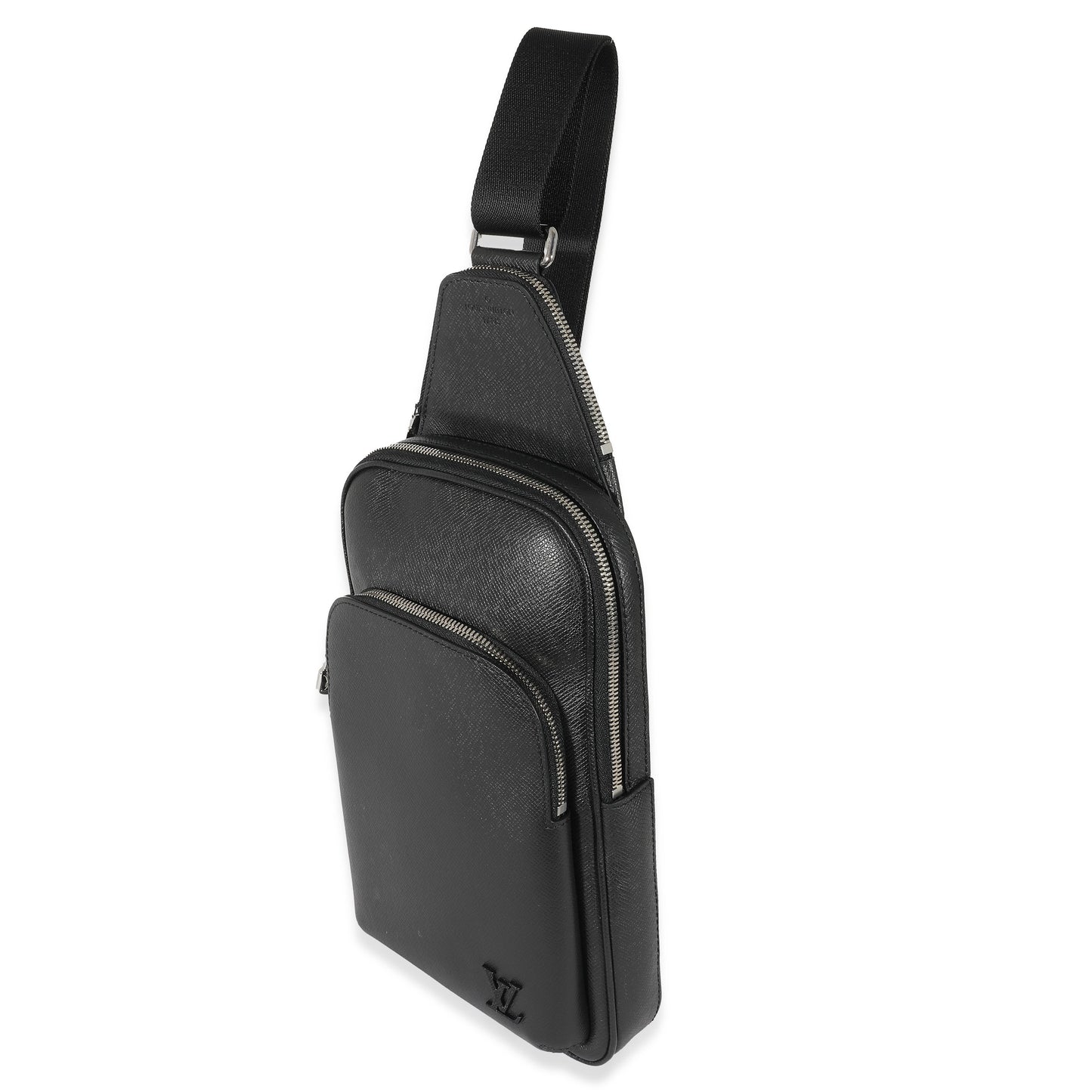 Louis Vuitton  Black Taiga Avenue Sling Bag