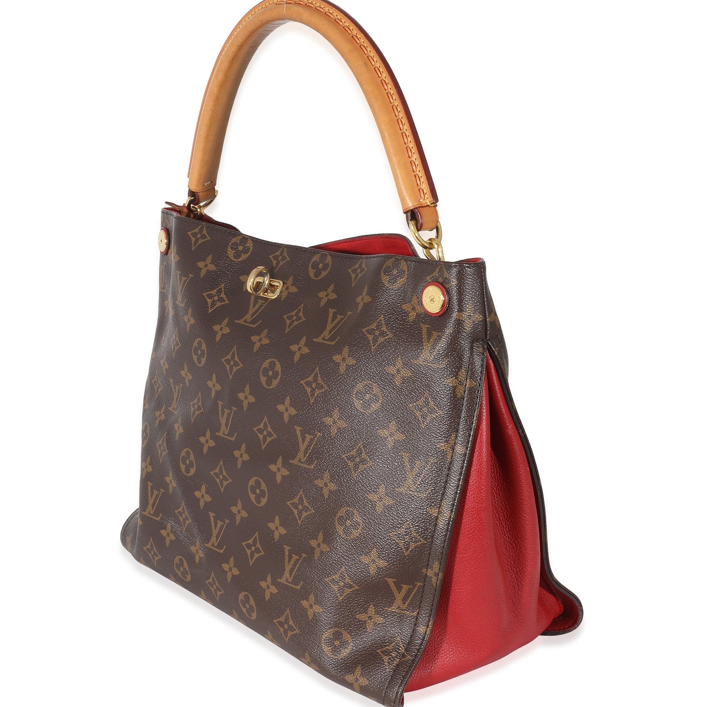 Louis Vuitton  Cherry Monogram Canvas Gaia Hobo