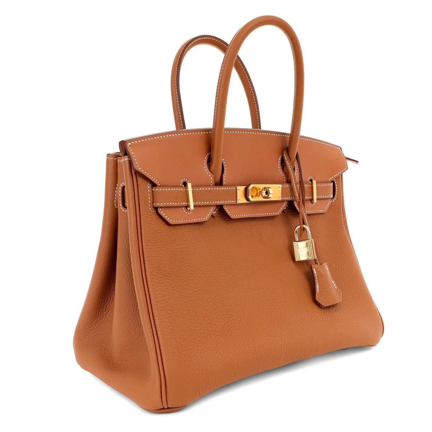 Hermes 30cm 3 in 1 Gold Togo Birkin w/ Gold Hardware