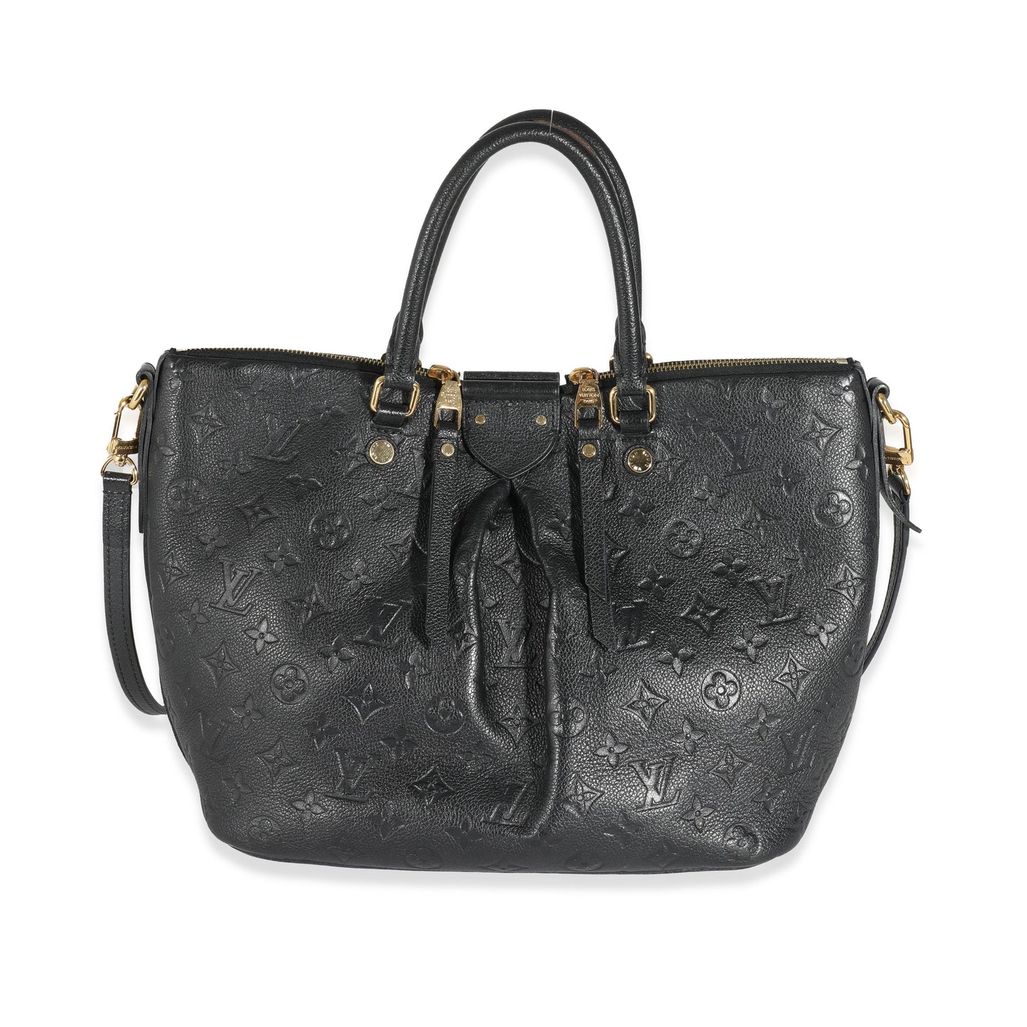 Louis Vuitton  Black Empreinte Mazarine MM