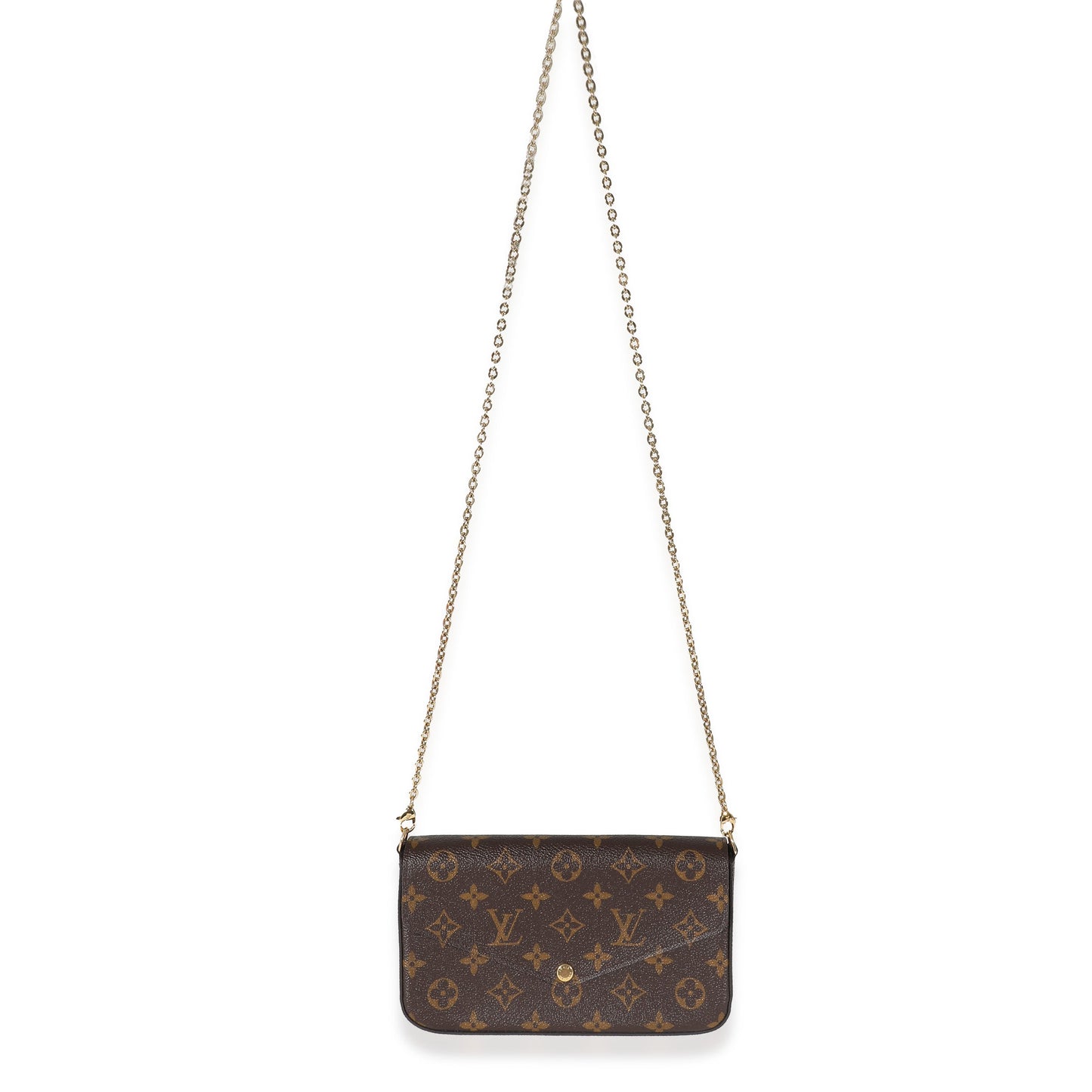 Louis Vuitton  Fuchsia Monogram Canvas Pochette Félicie