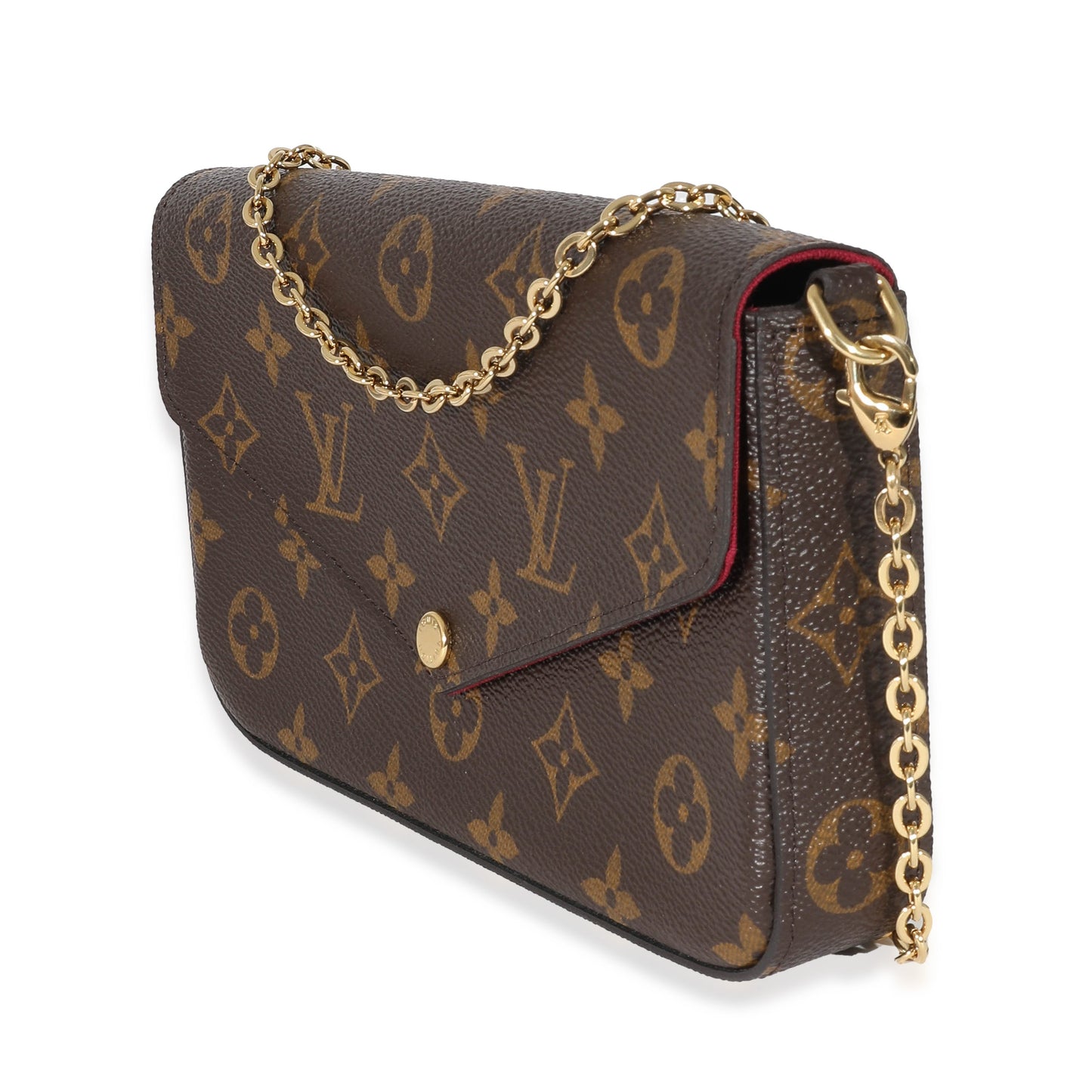 Louis Vuitton  Fuchsia Monogram Canvas Pochette Félicie