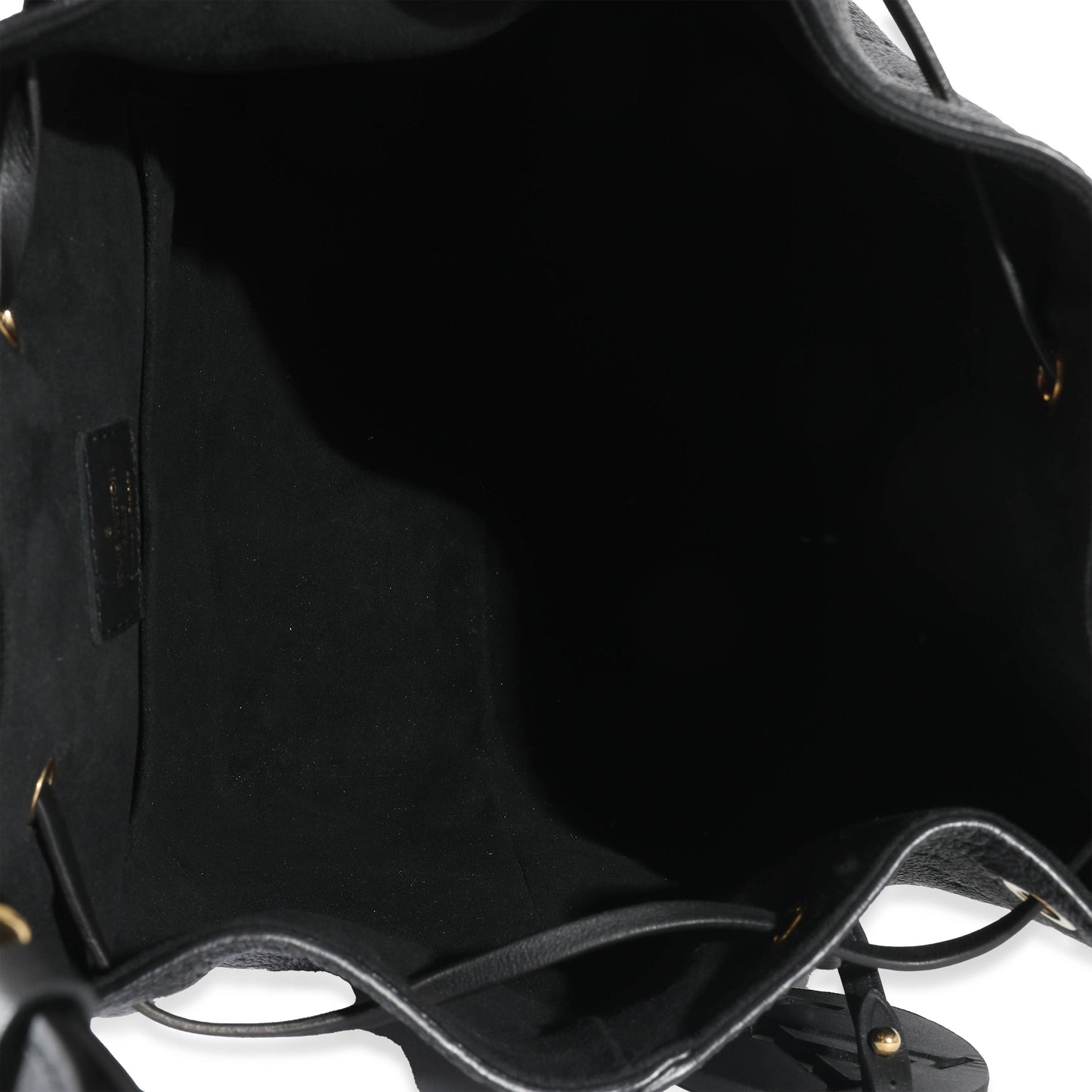 Louis Vuitton  Black Empreinte Montsouris Backpack