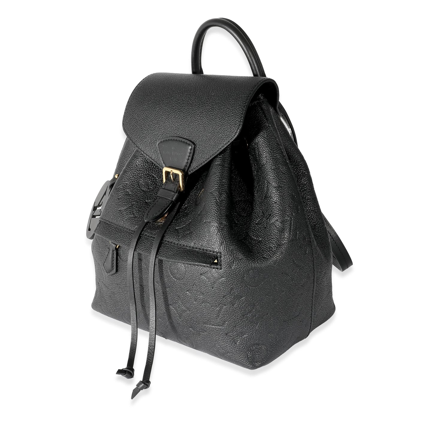 Louis Vuitton  Black Empreinte Montsouris Backpack
