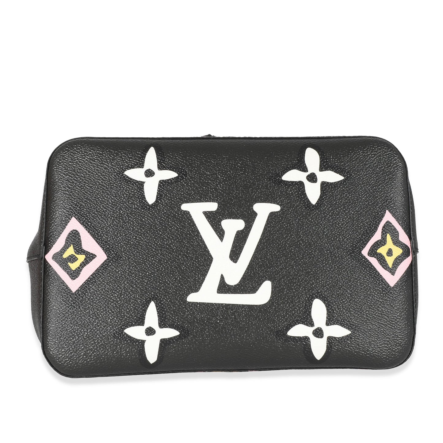 Louis Vuitton  Black Monogram Giant Wild At Heart Canvas NéoNoé MM