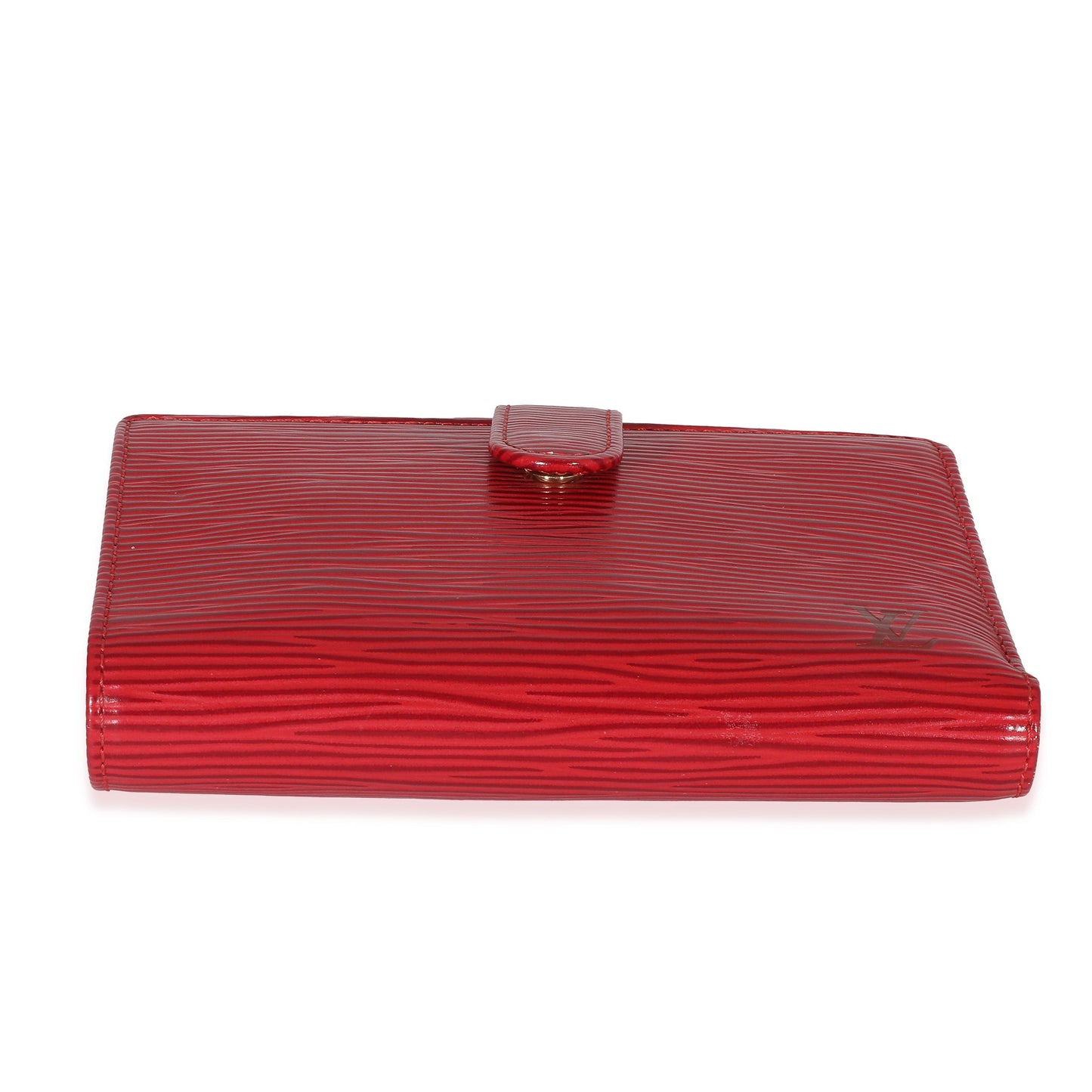 Louis Vuitton  Castillan Red Epi Leather French Purse
