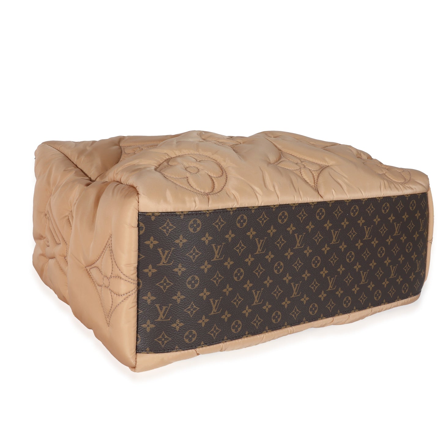 Louis Vuitton  Beige Econyl Nylon Monogram Pillow Giant Onthego GM