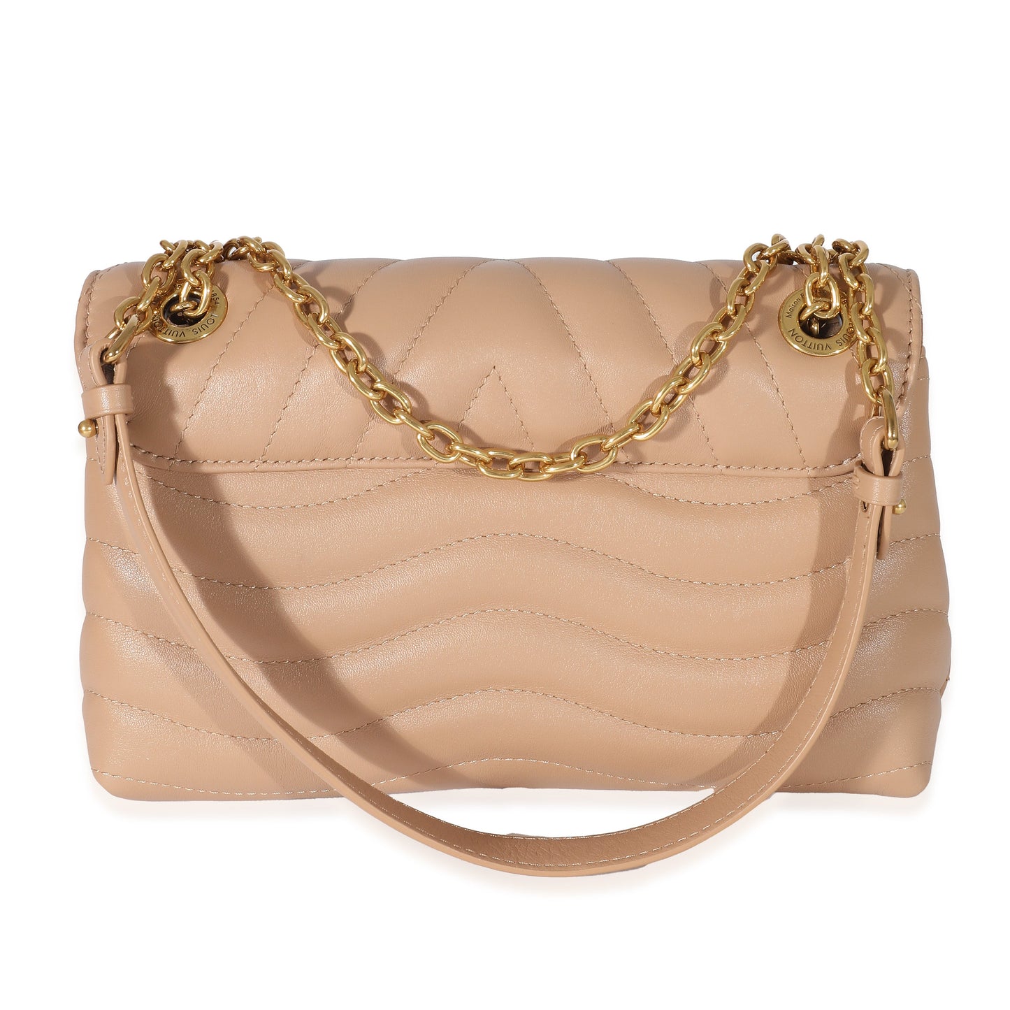 Louis Vuitton  Noisette Calf Leather New Wave Chain MM