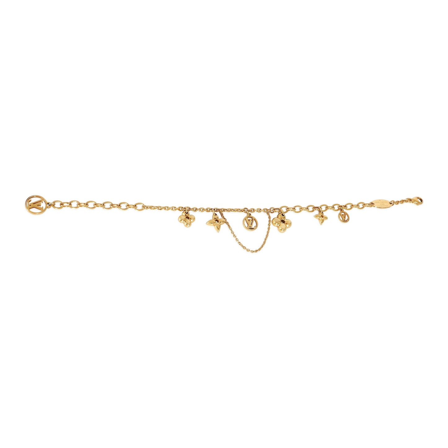 Louis Vuitton  Blooming Supple Gold Plated Bracelet