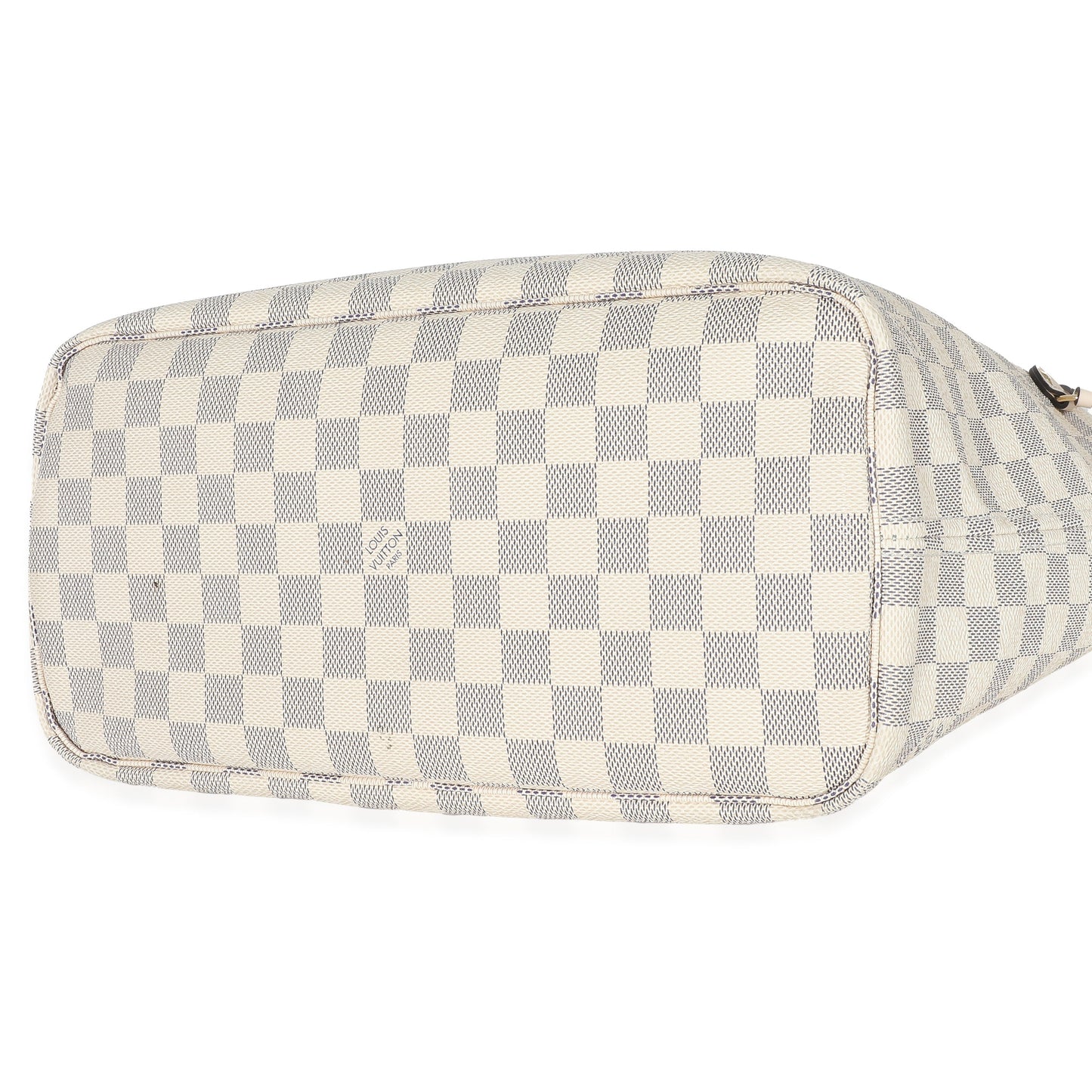 Louis Vuitton  Damier Azur Canvas Braided Neverfull MM