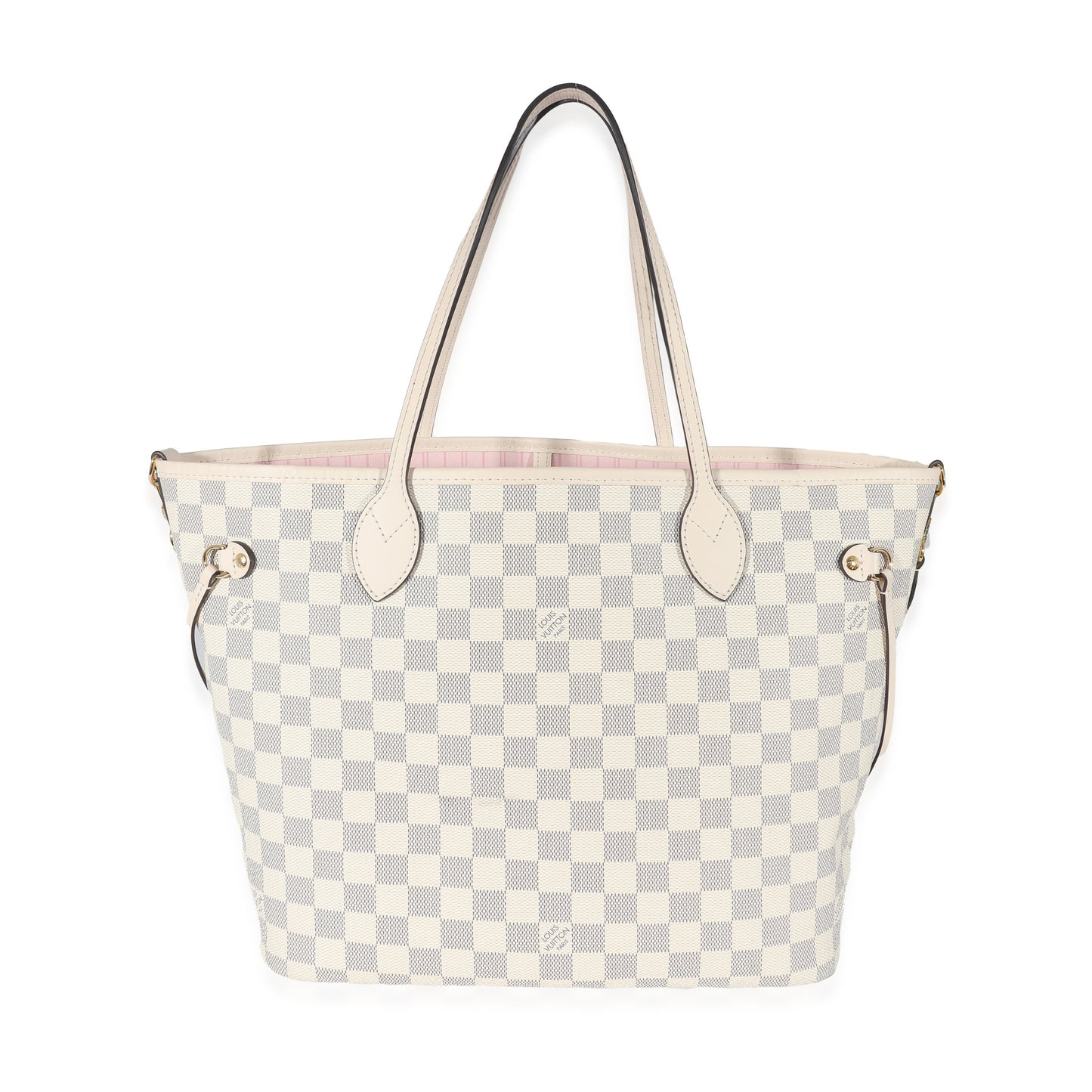 Louis Vuitton  Damier Azur Canvas Braided Neverfull MM
