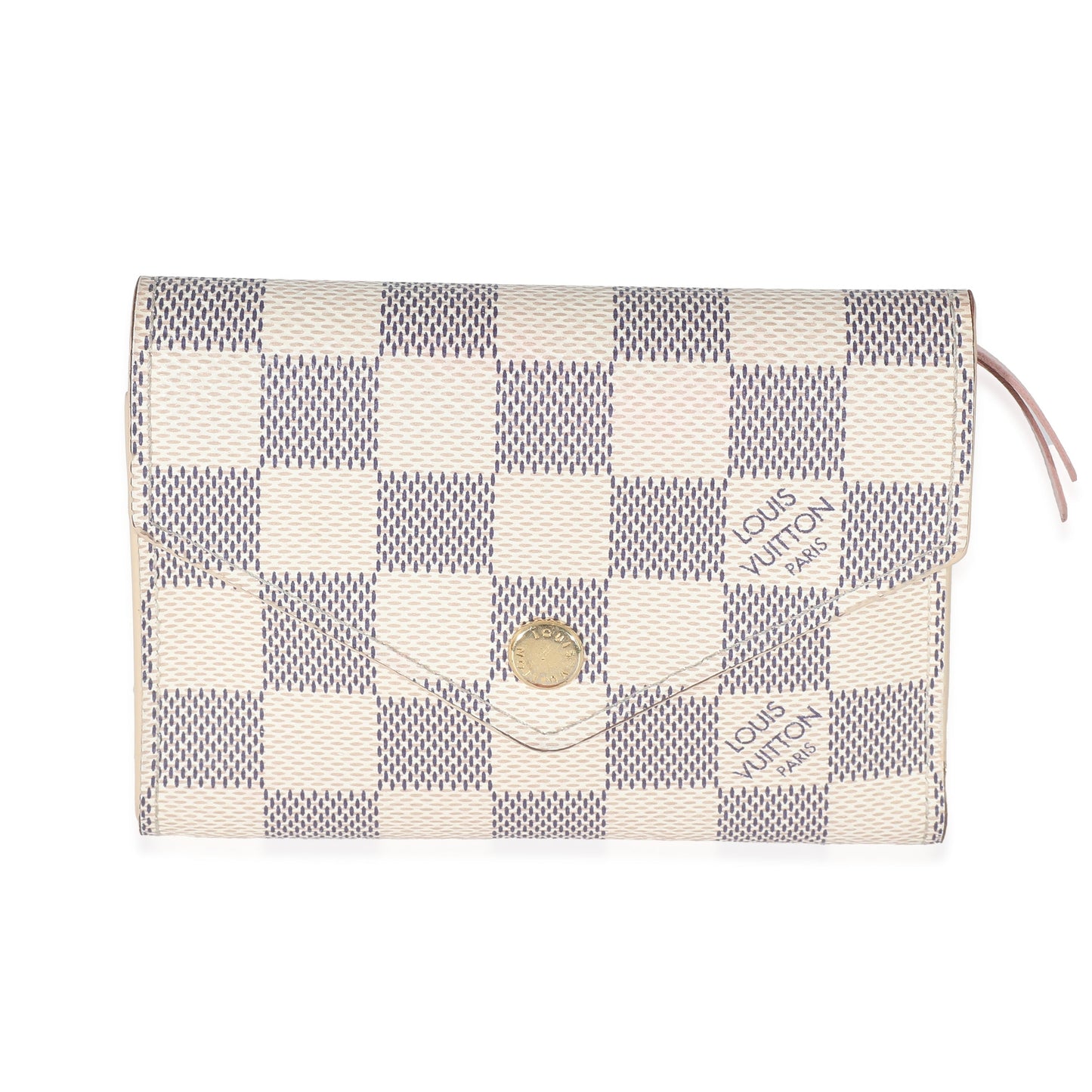 Louis Vuitton  Damier Azur Canvas Victorine Wallet