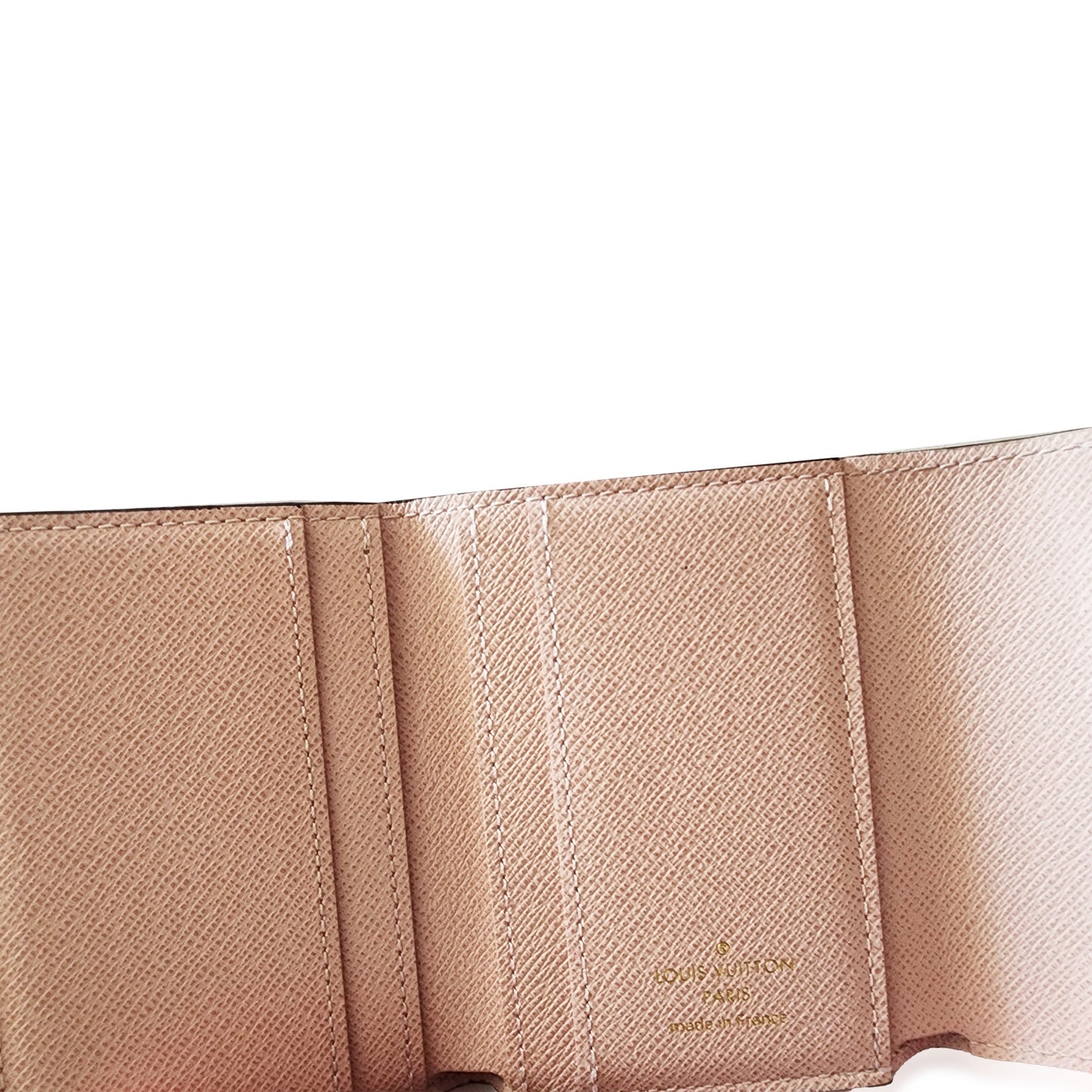 Louis Vuitton  Rose Ballerine Monogram Canvas Zoé Wallet