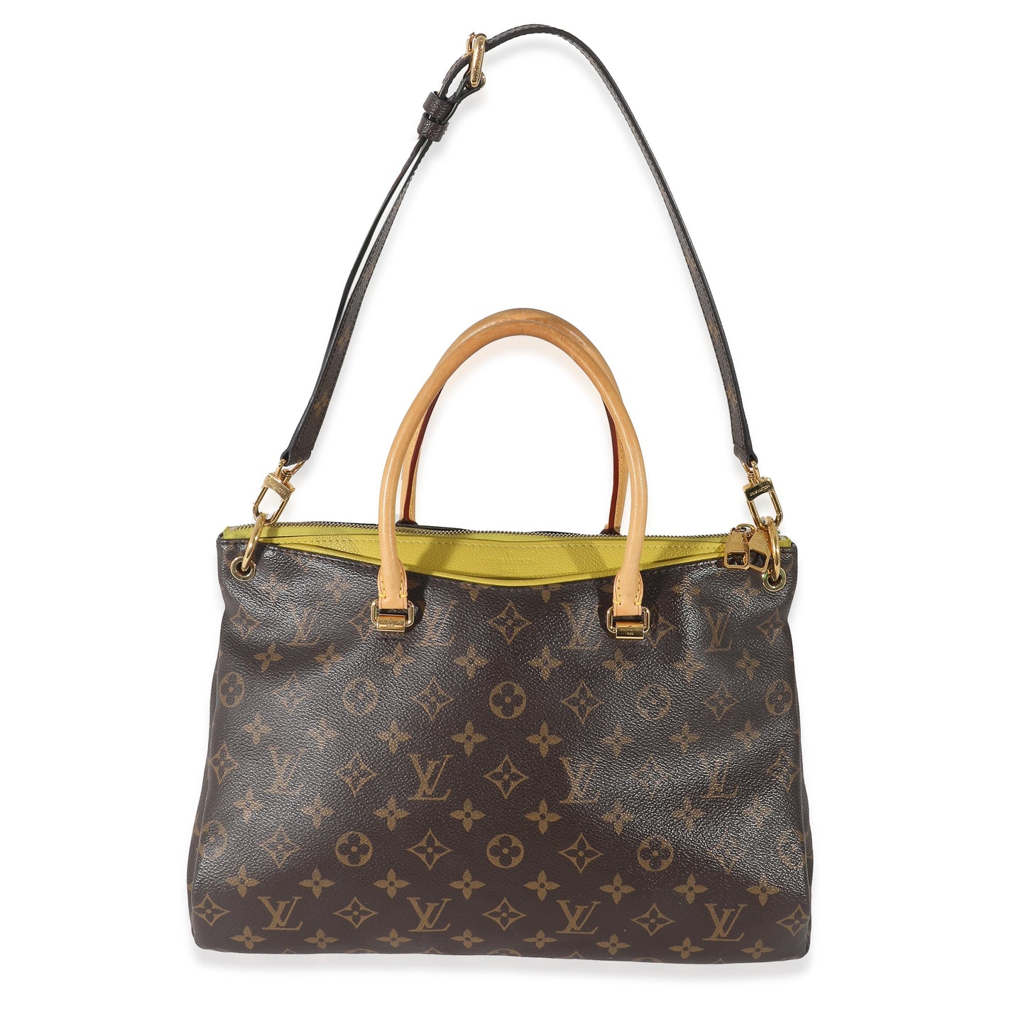 Louis Vuitton  Pistache Monogram Canvas Pallas