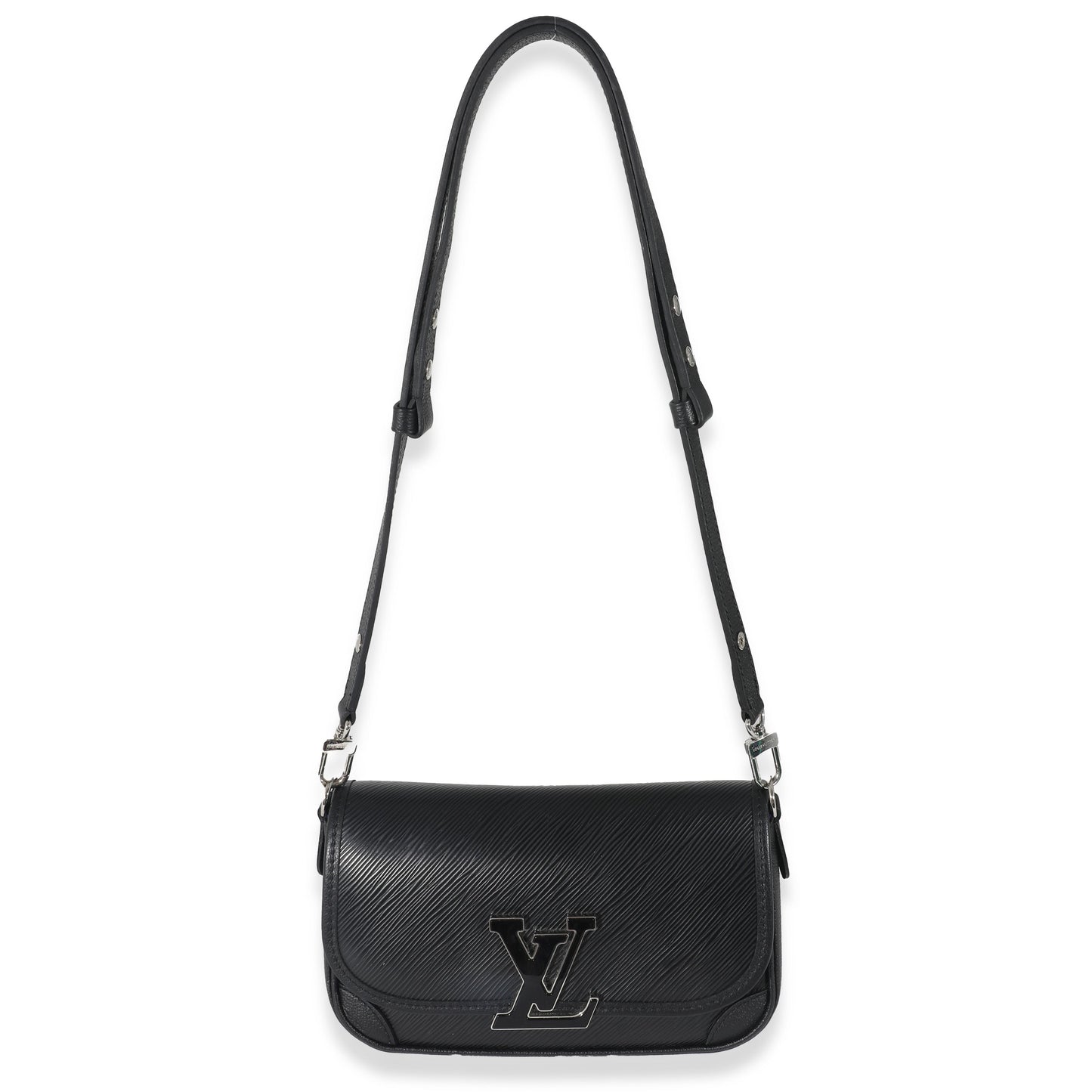 Louis Vuitton  Black Epi Leather Buci Crossbody Bag
