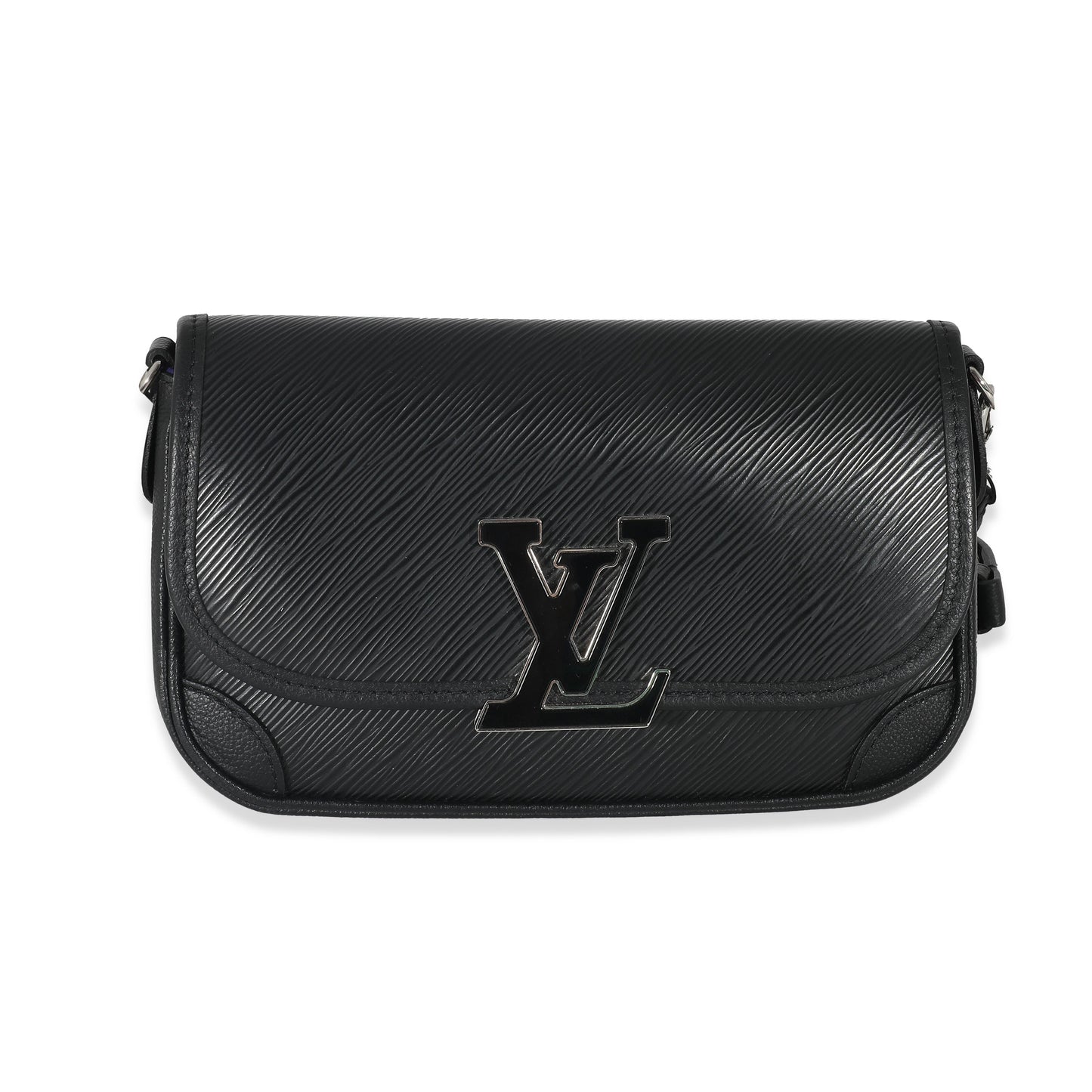 Louis Vuitton  Black Epi Leather Buci Crossbody Bag