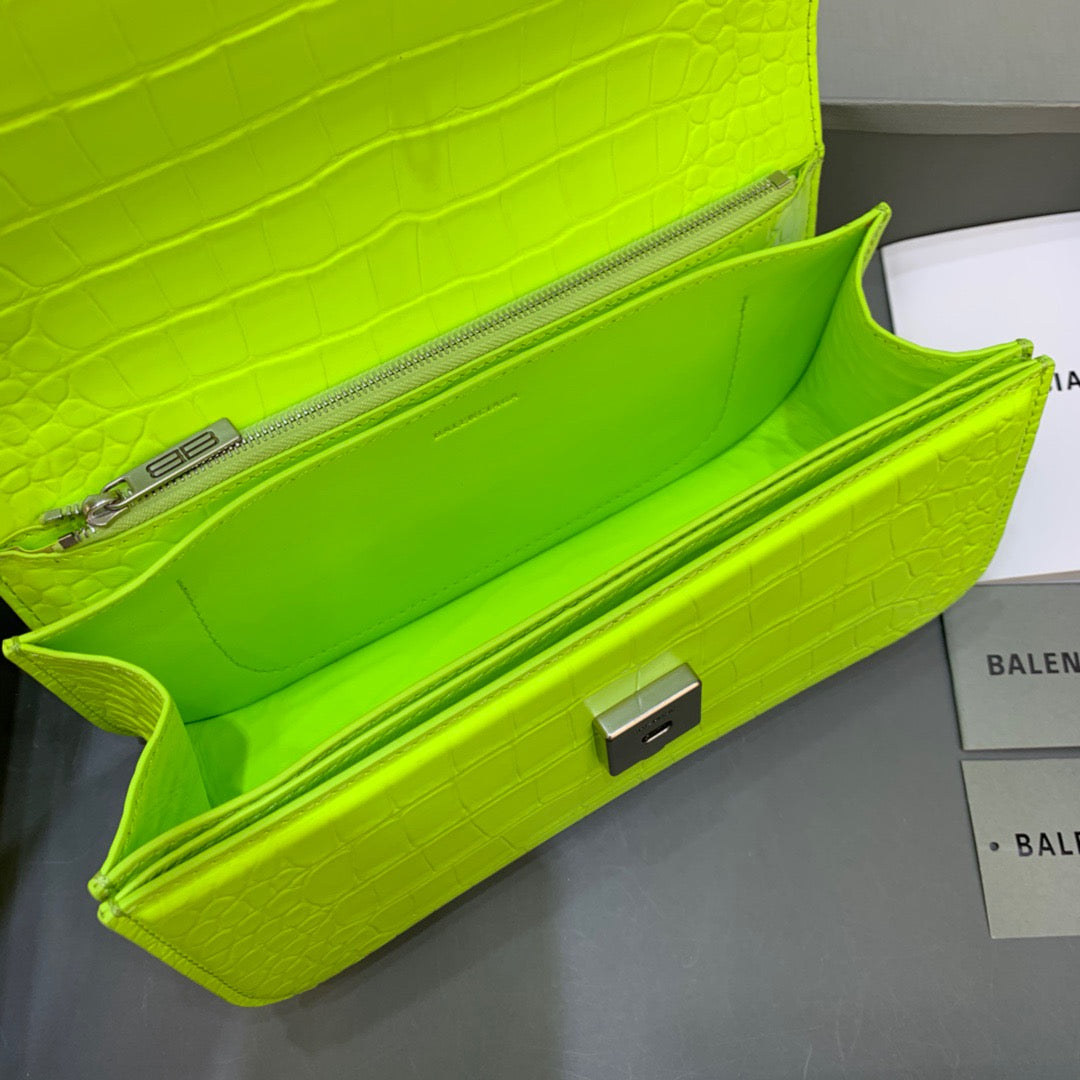 Top Quality Gossip Small Shoulder Bag Green Neon, For Women,  Bags 9.1in/23cm
