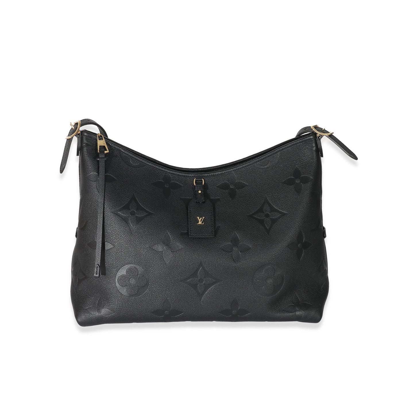 Louis Vuitton  Black Monogram Empreinte Carryall MM 