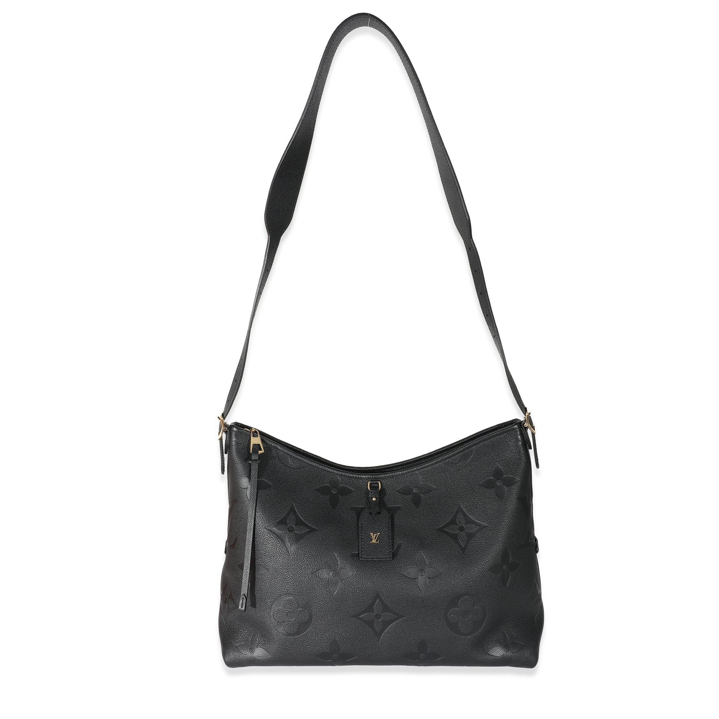Louis Vuitton  Black Monogram Empreinte Carryall MM 