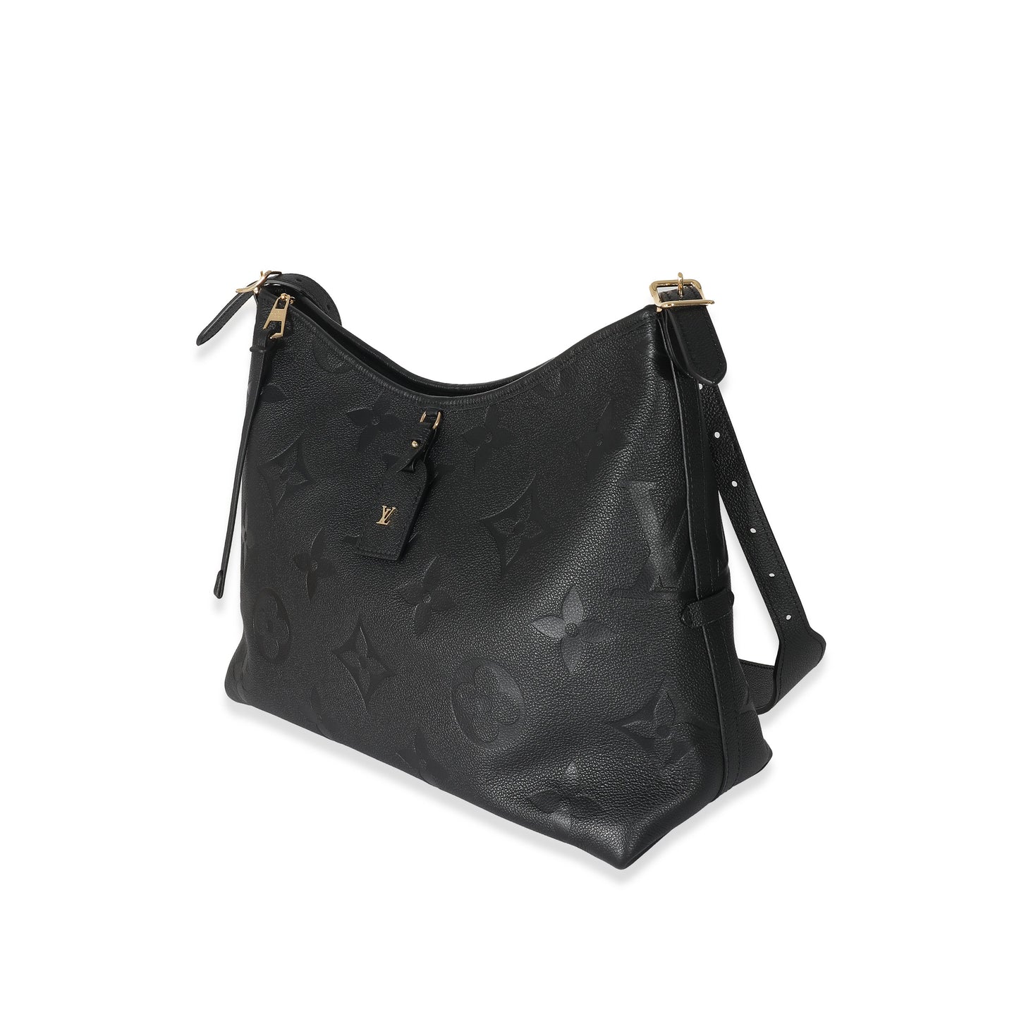 Louis Vuitton  Black Monogram Empreinte Carryall MM 