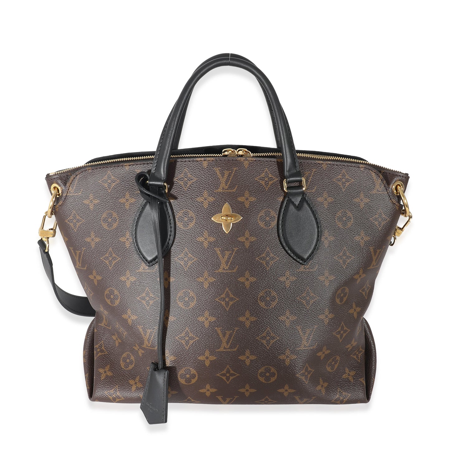 Louis Vuitton  Monogram Canvas Flower Zipped Tote