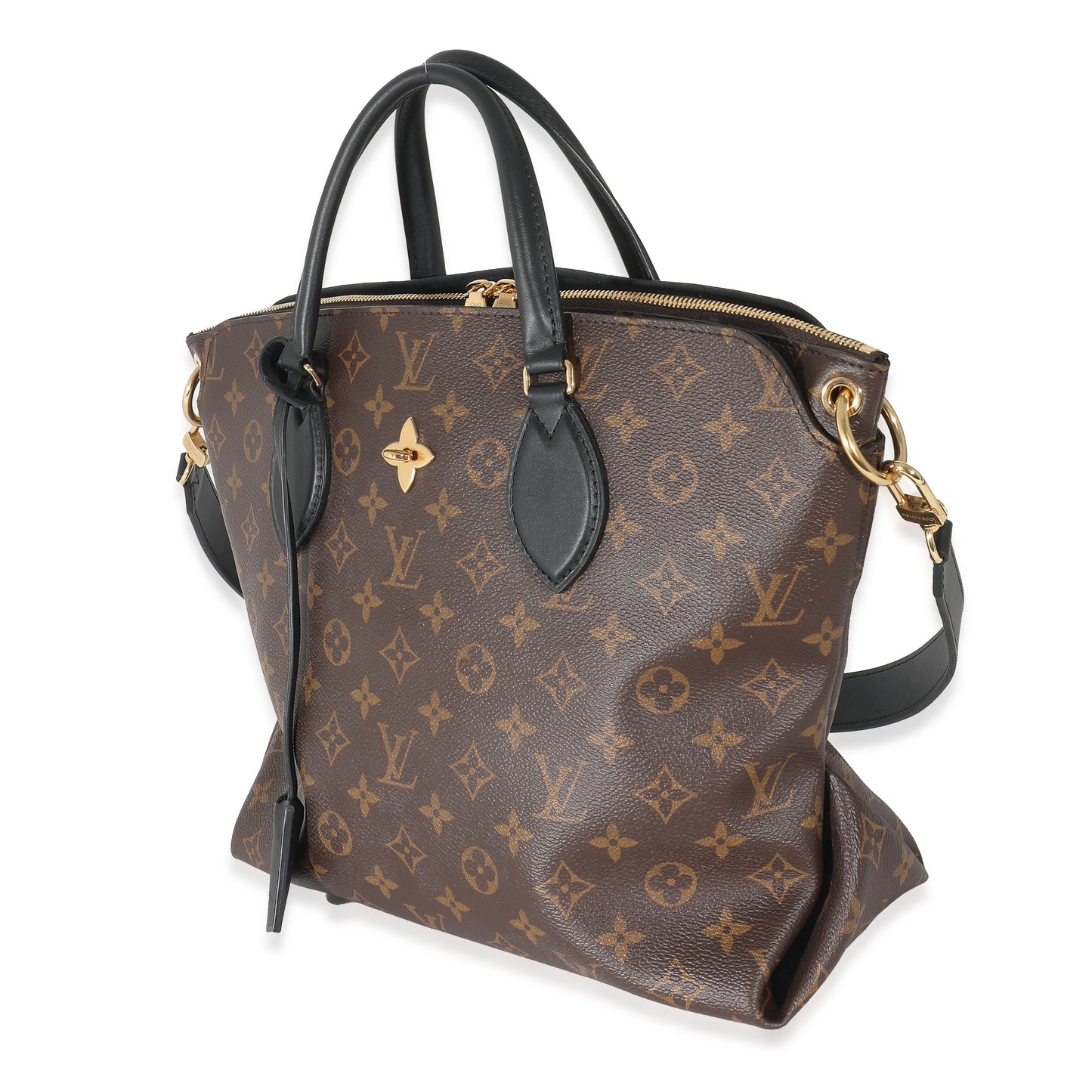 Louis Vuitton  Monogram Canvas Flower Zipped Tote