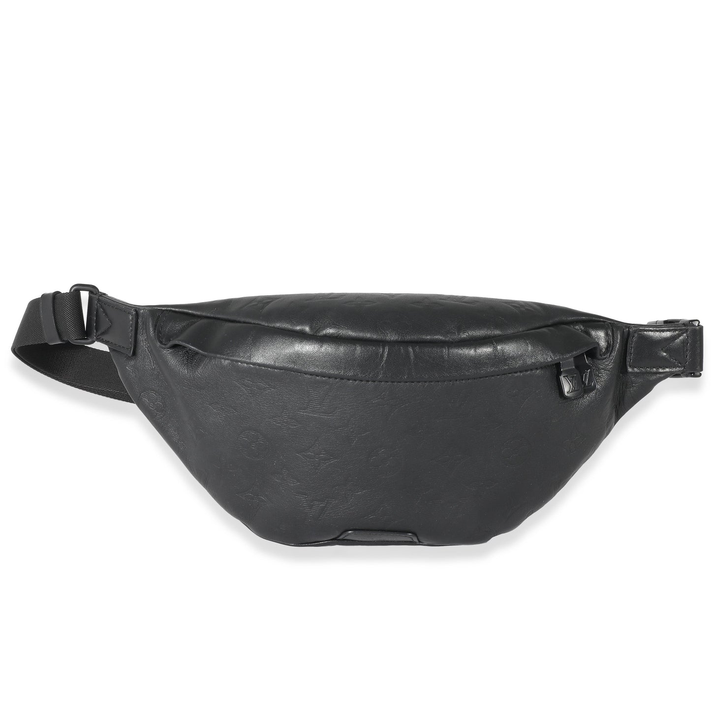 Louis Vuitton  Black Calfskin Monogram Shadow Discovery Bumbag
