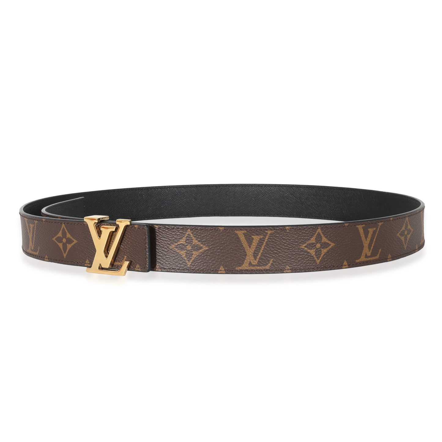 Louis Vuitton  Monogram Canvas  Initiales 30mm Reversible Belt 95