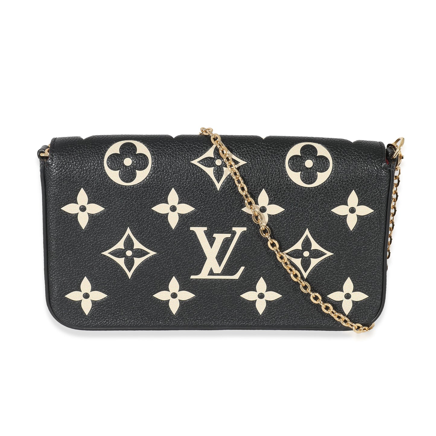 Louis Vuitton  Bicolor Monogram Empreinte Félicie Pochette