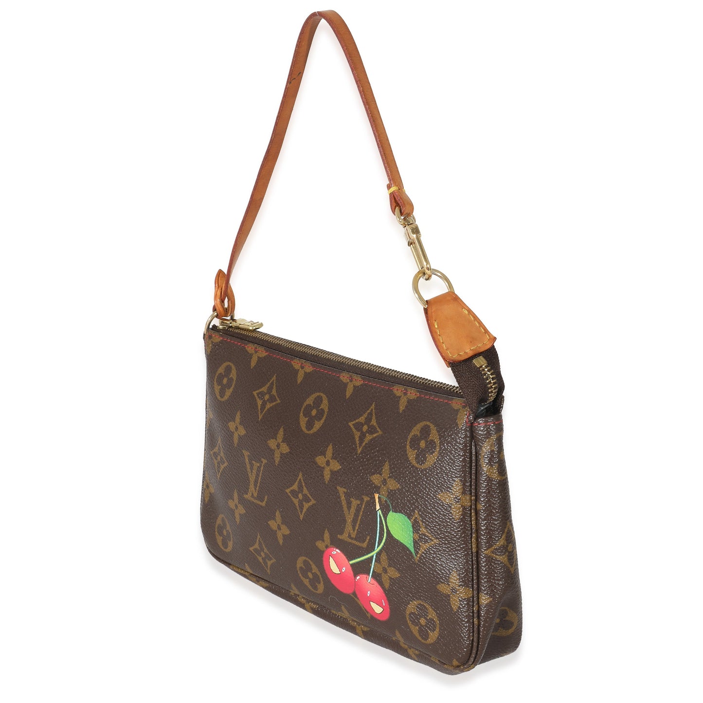 Louis Vuitton  Monogram Canvas Cerises Pochette Accessoires