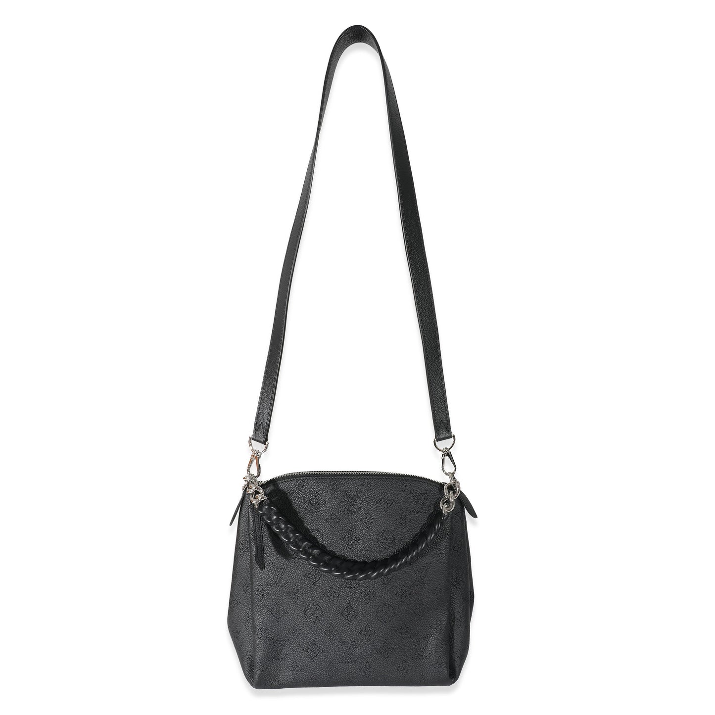 Louis Vuitton  Black Mahina Babylone Chain BB