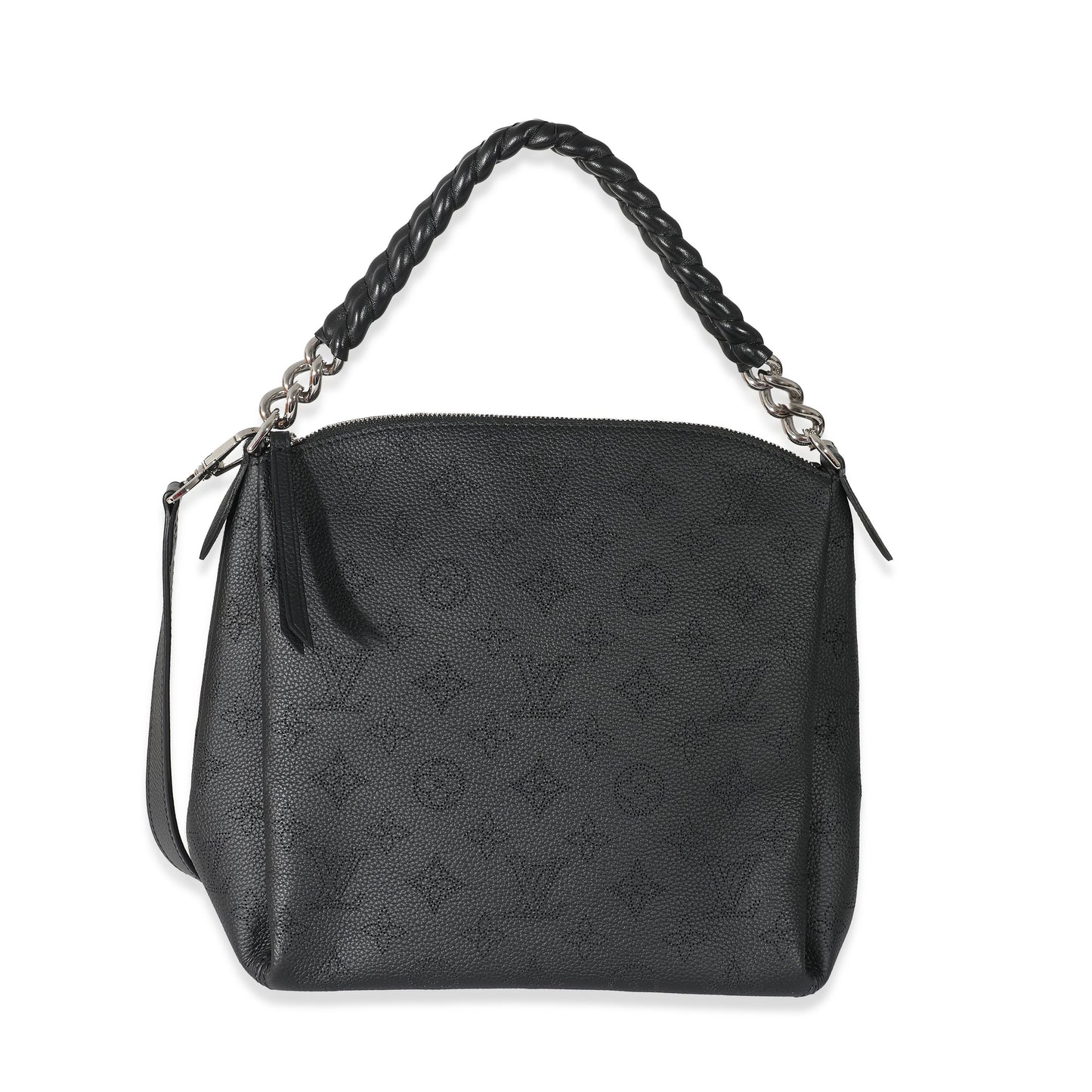Louis Vuitton  Black Mahina Babylone Chain BB