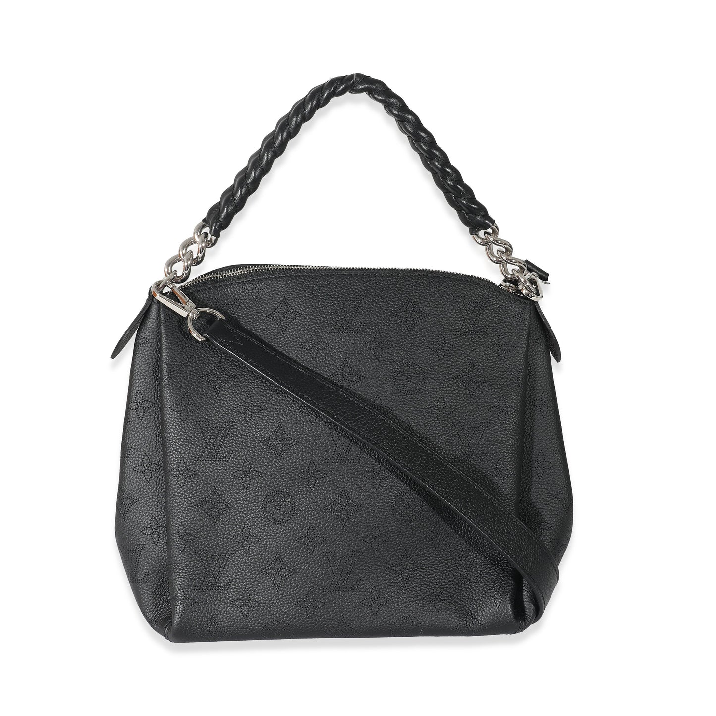 Louis Vuitton  Black Mahina Babylone Chain BB