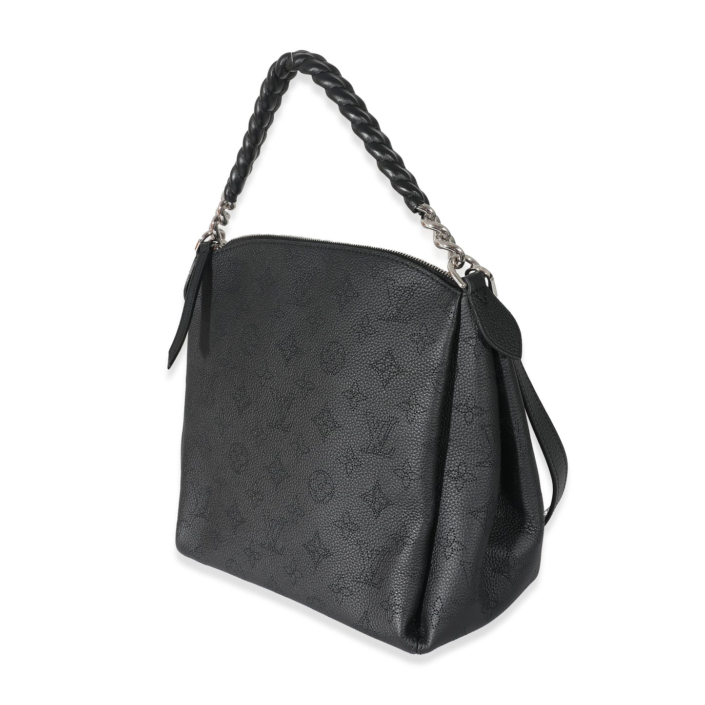 Louis Vuitton  Black Mahina Babylone Chain BB