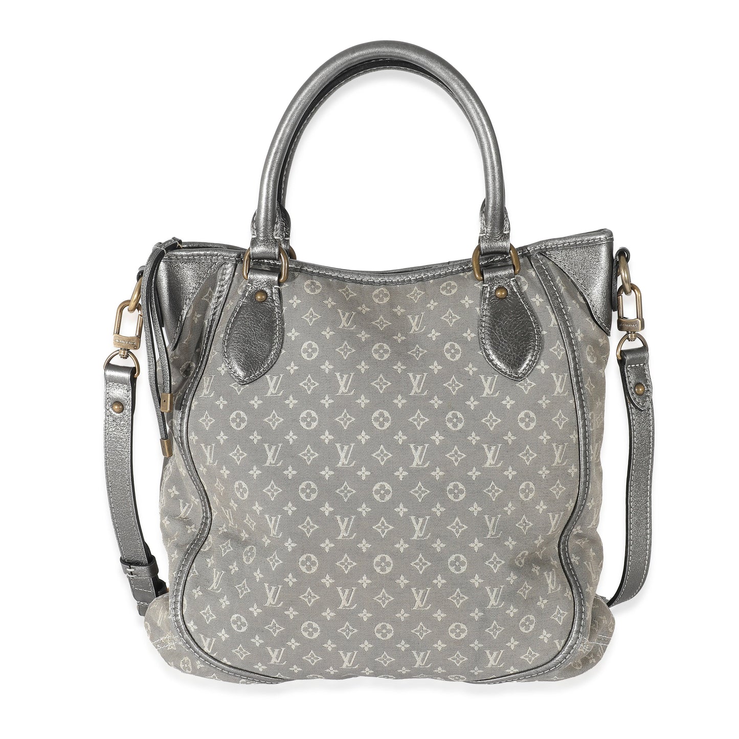 Louis Vuitton  Platine Monogram Mini Lin Besace Angele