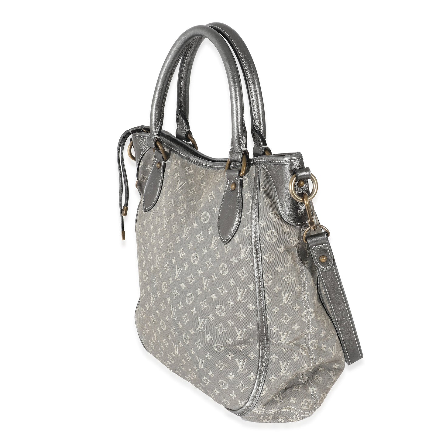 Louis Vuitton  Platine Monogram Mini Lin Besace Angele