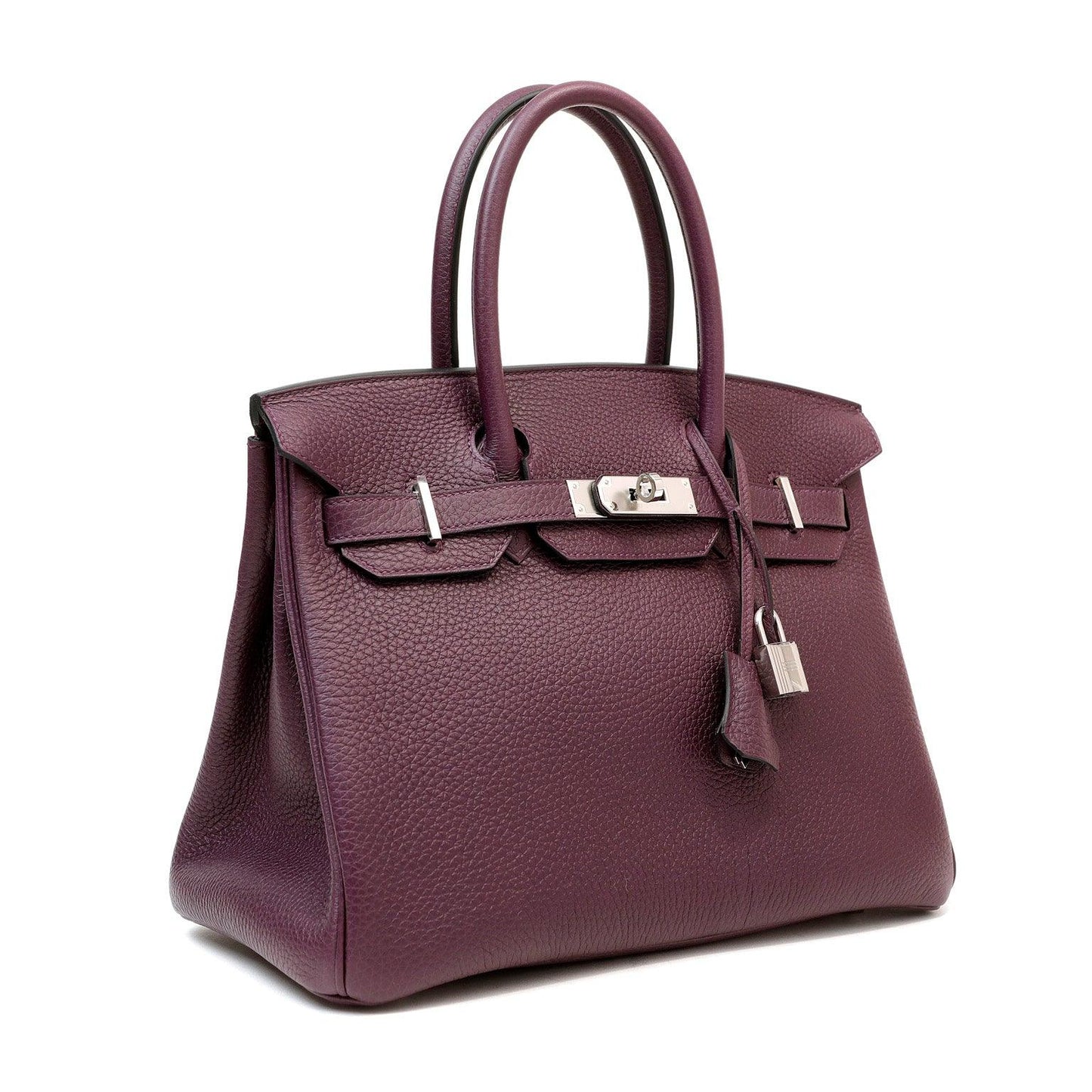 Hermes 30cm Cassis Togo Birkin w/ Palladium Hardware 2022