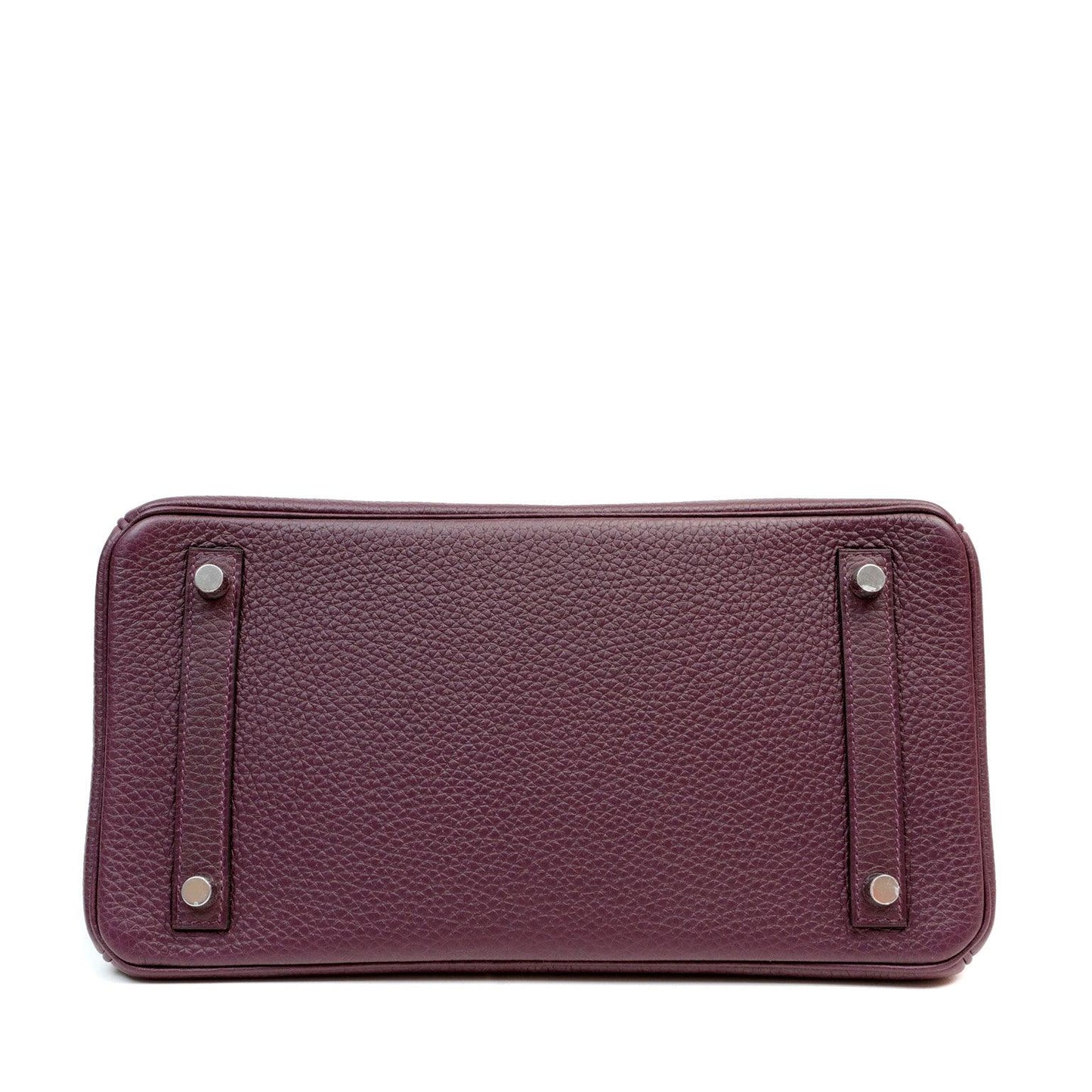 Hermes 30cm Cassis Togo Birkin w/ Palladium Hardware 2022