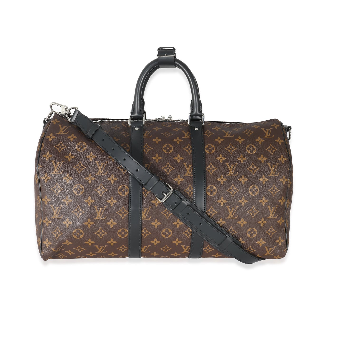 Louis Vuitton  Monogram Macassar Canvas Keepall Bandoulière 45