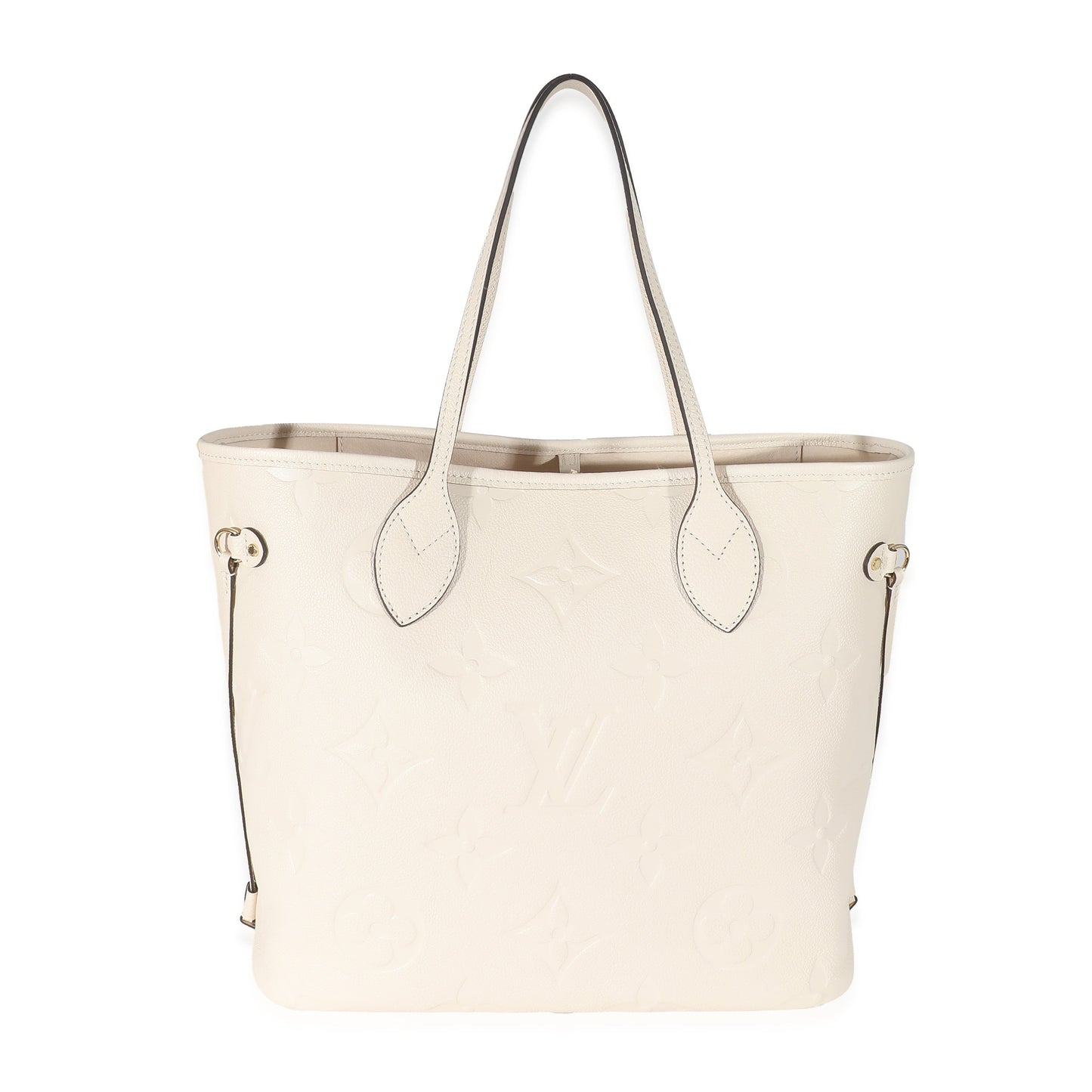 Louis Vuitton  Crème Monogram Empreinte Neverfull MM