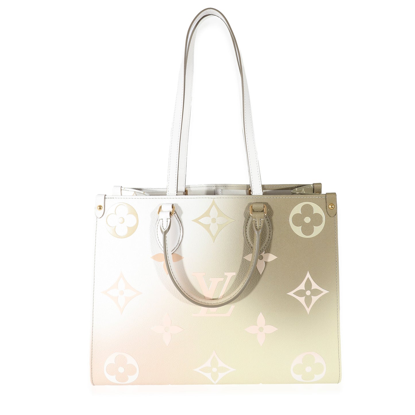 Louis Vuitton  Monogram Sunset Khaki Canvas Onthego MM