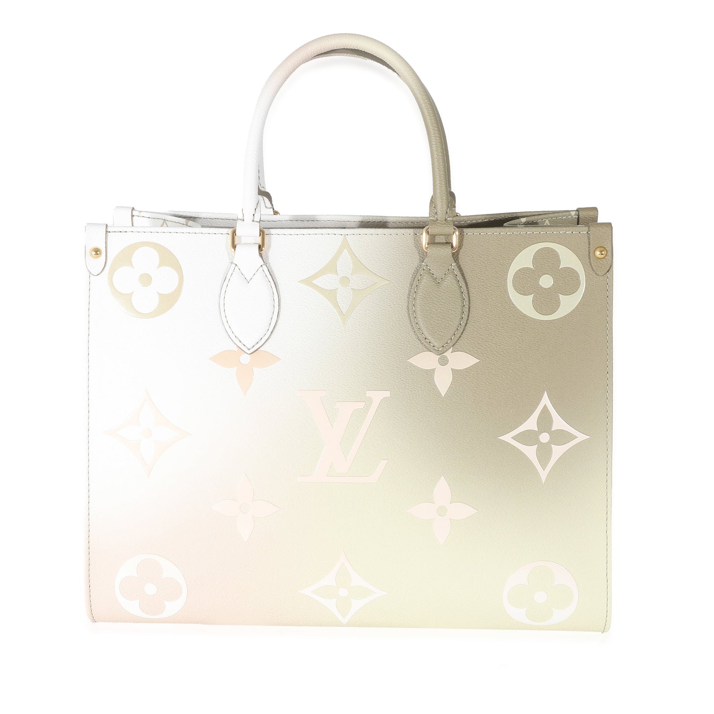 Louis Vuitton  Monogram Sunset Khaki Canvas Onthego MM