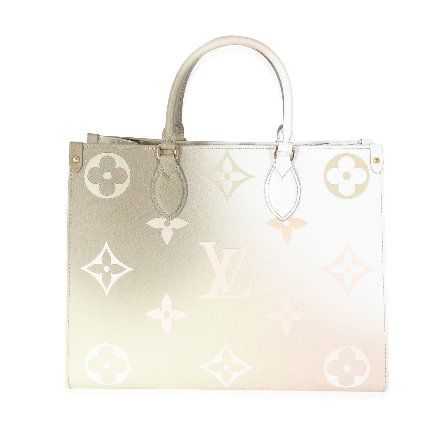 Louis Vuitton  Monogram Sunset Khaki Canvas Onthego MM