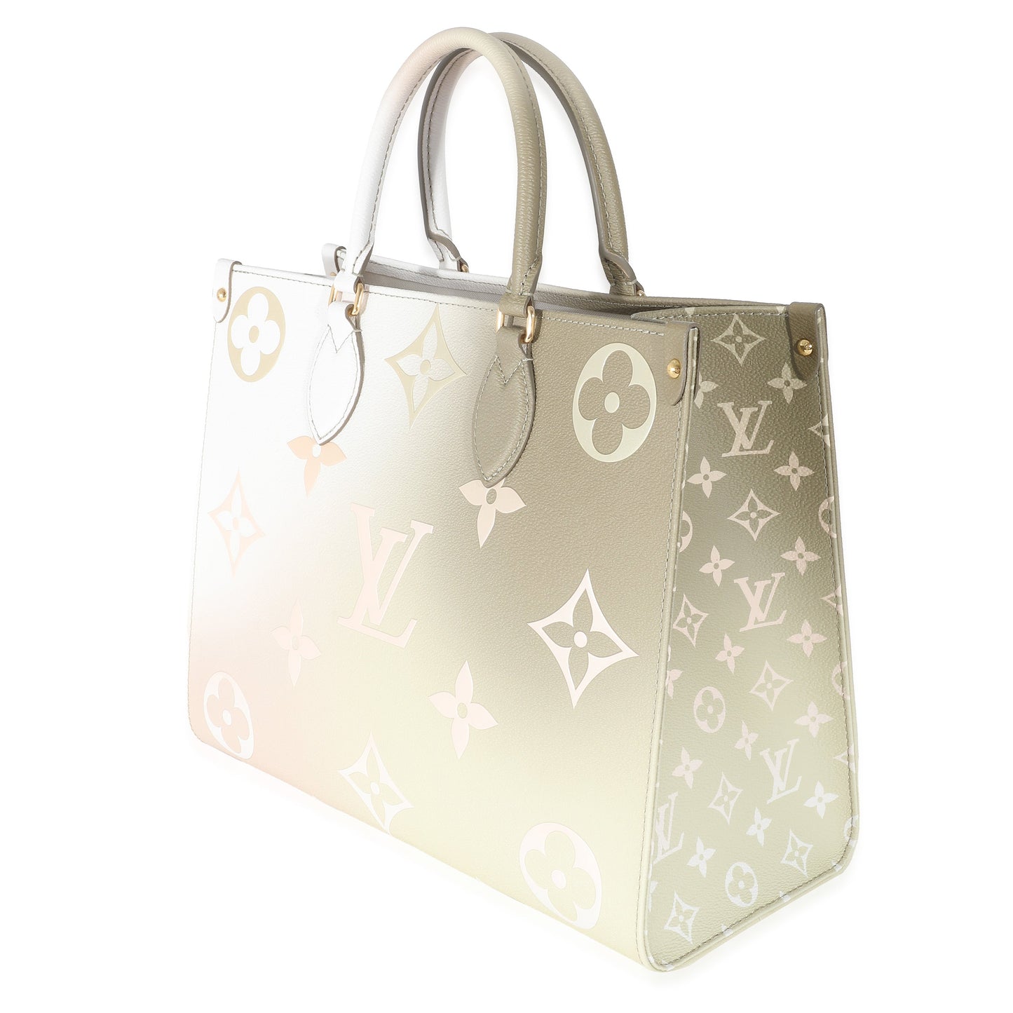 Louis Vuitton  Monogram Sunset Khaki Canvas Onthego MM