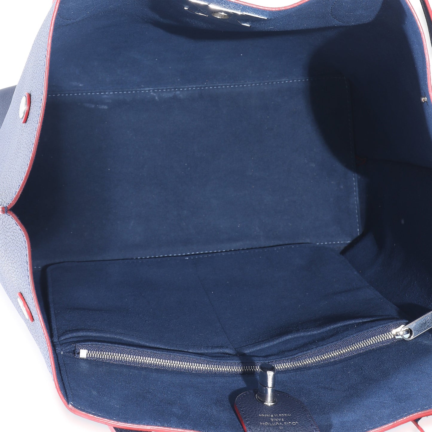 Louis Vuitton Marine Rouge Taurillon Lockme Cabas Tote