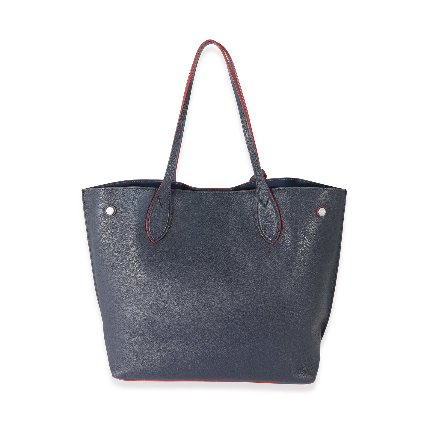 Louis Vuitton Marine Rouge Taurillon Lockme Cabas Tote