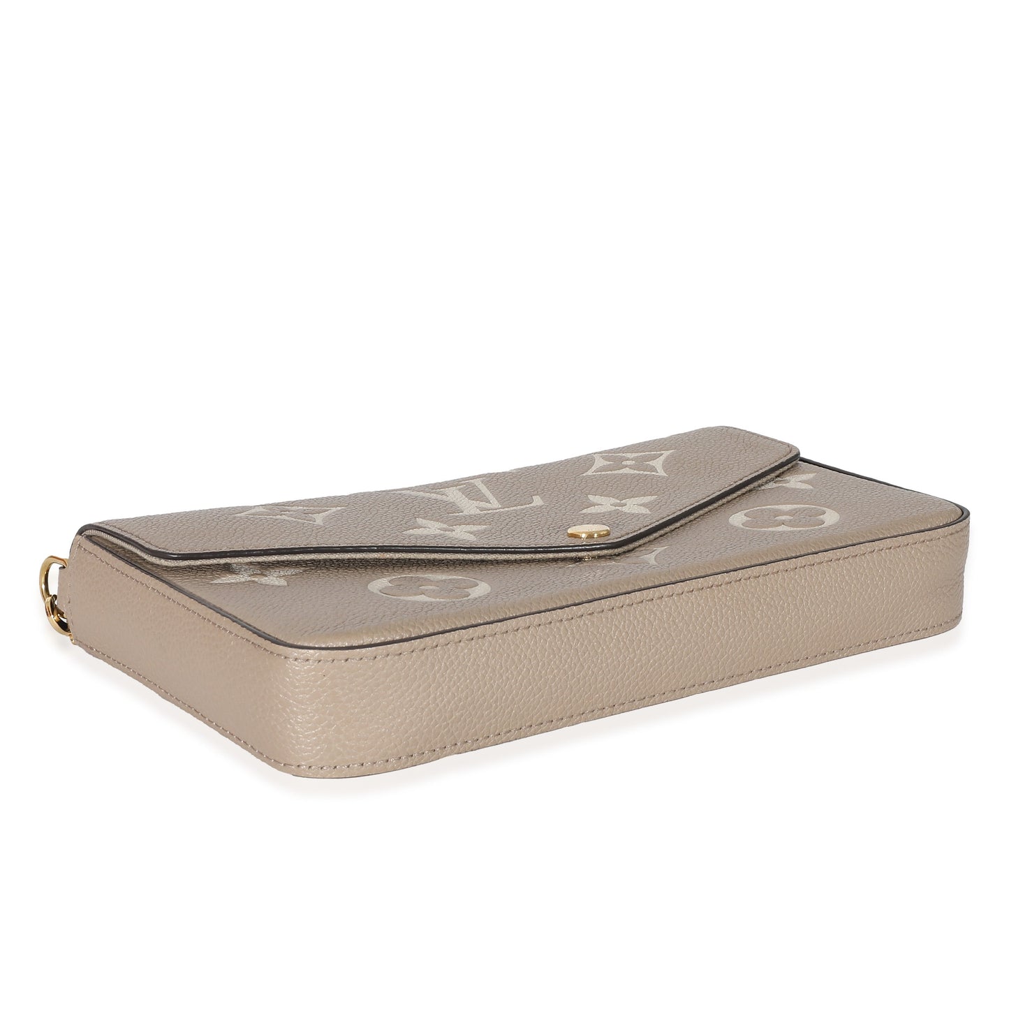 Louis Vuitton  Tourterelle Creme Empreinte Giant Monogram Félicie Pochette