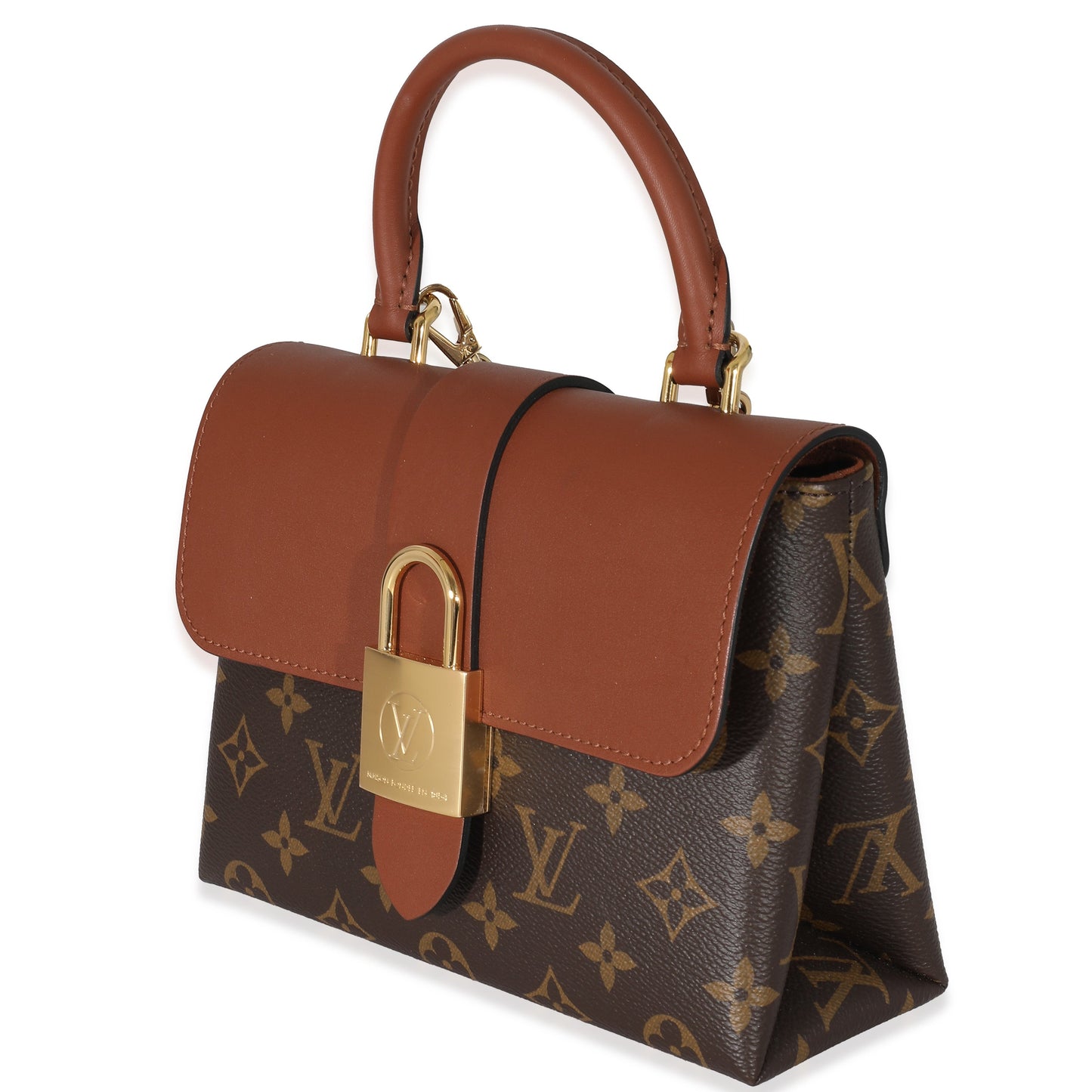 Louis Vuitton  Caramel Monogram Canvas Locky BB